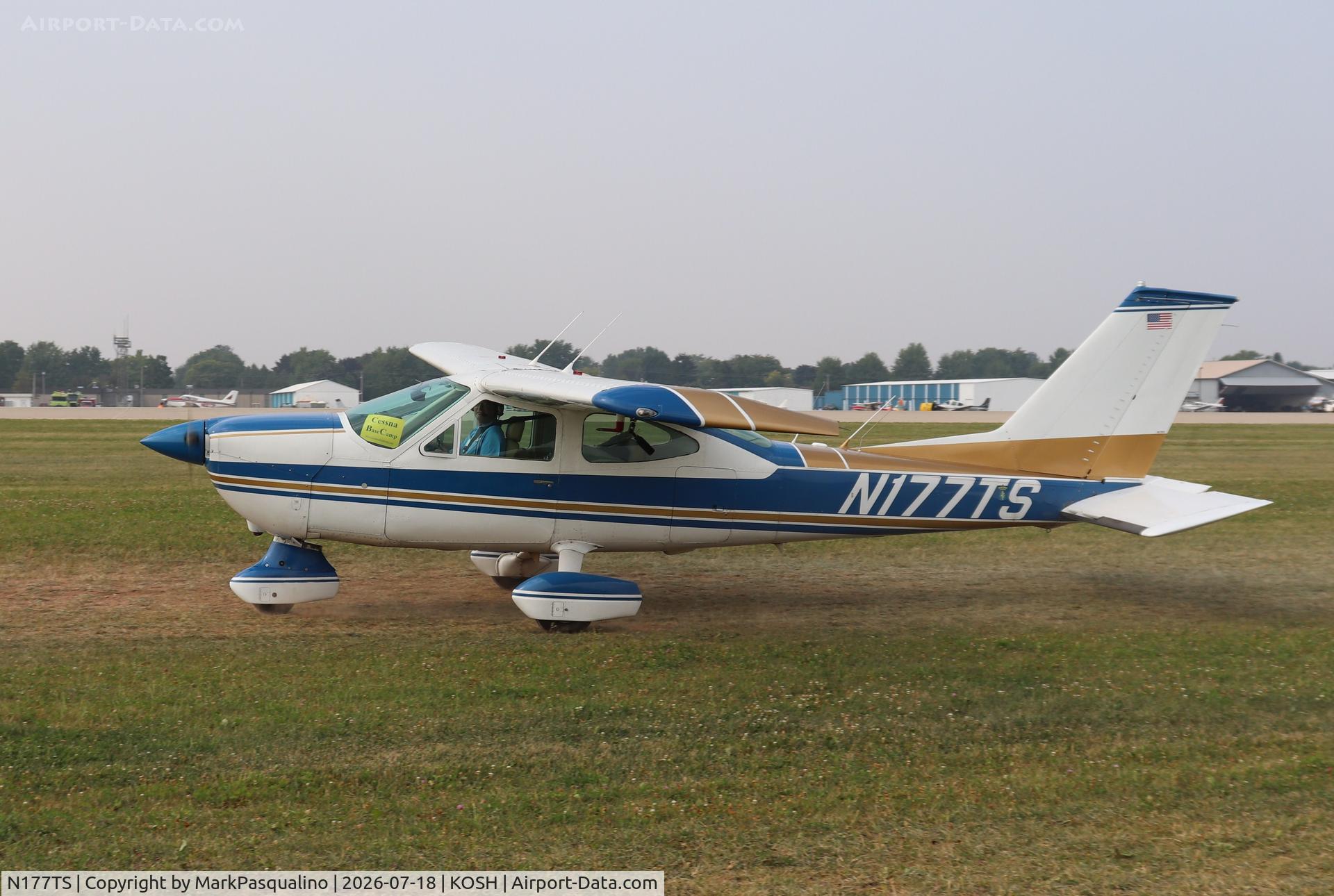 Aircraft N177TS, 1975 Cessna 177B Cardinal, c/n 17702295, Cessna 177B, at KOSH, photo by MarkPasqualino