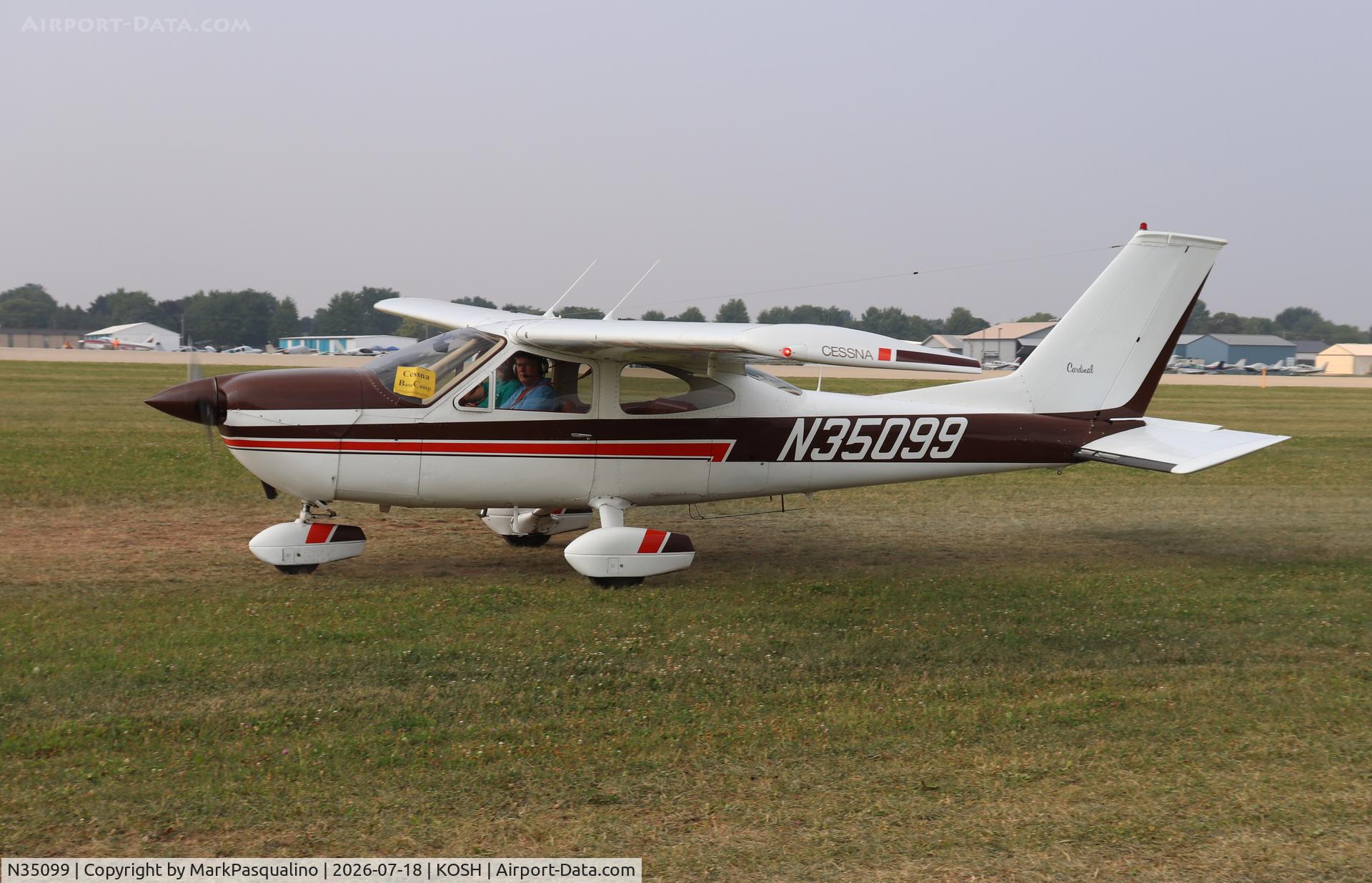 Aircraft N35099, 1974 Cessna 177B Cardinal, c/n 17702205, Cessna 177B, at KOSH, photo by MarkPasqualino