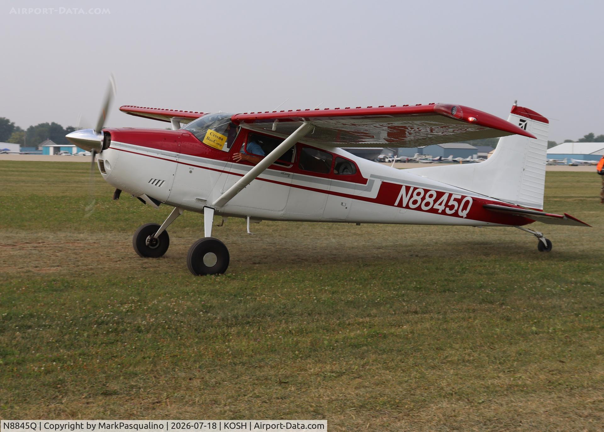 Aircraft N8845Q, 1979 Cessna A185F Skywagon 185, c/n 18503776, Cessna A185F, at KOSH, photo by MarkPasqualino