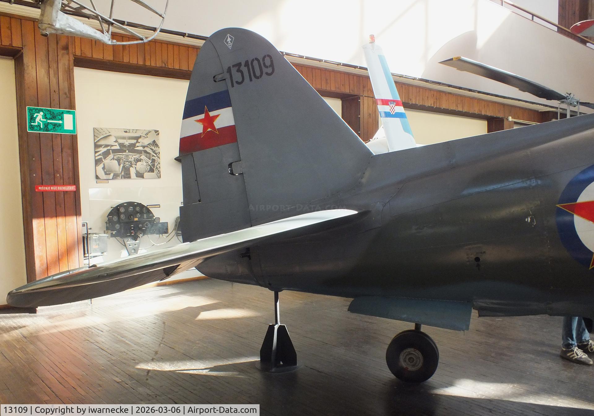 Aircraft 13109, Republic P-47D-40RE, c/n not found_13109, Republic F-47D-40RE (P-47D) Thunderbolt at the Technical Museum Nikola Tesla, Zagreb, photo by iwarnecke