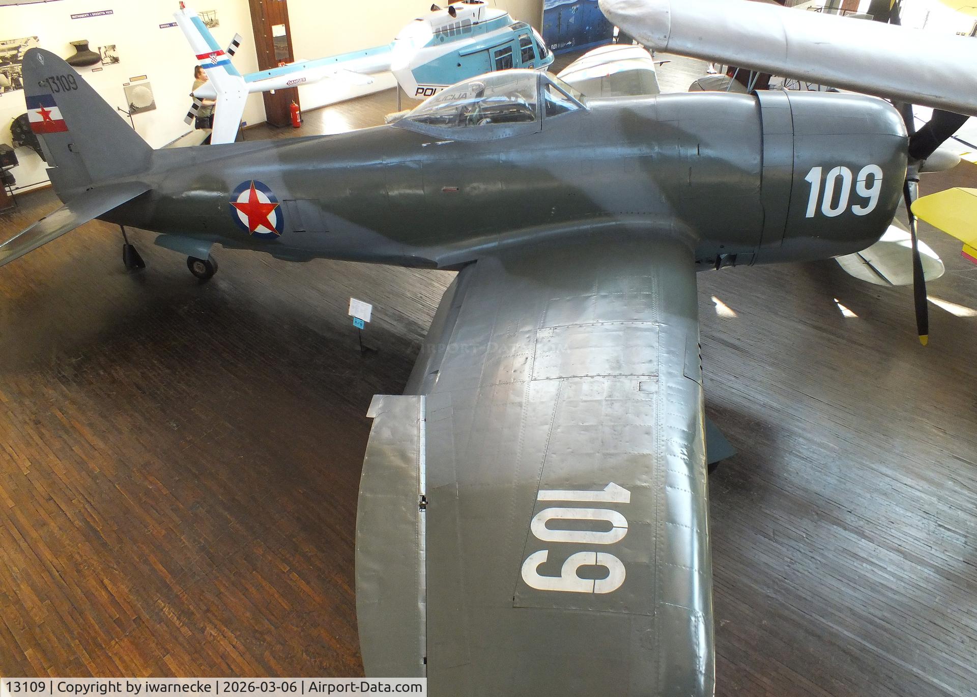 Aircraft 13109, Republic P-47D-40RE, c/n not found_13109, Republic F-47D-40RE (P-47D) Thunderbolt at the Technical Museum Nikola Tesla, Zagreb, photo by iwarnecke