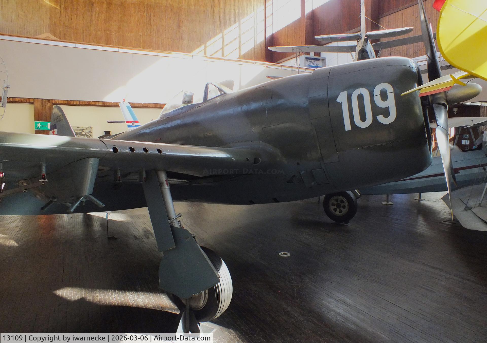Aircraft 13109, Republic P-47D-40RE, c/n not found_13109, Republic F-47D-40RE (P-47D) Thunderbolt at the Technical Museum Nikola Tesla, Zagreb, photo by iwarnecke