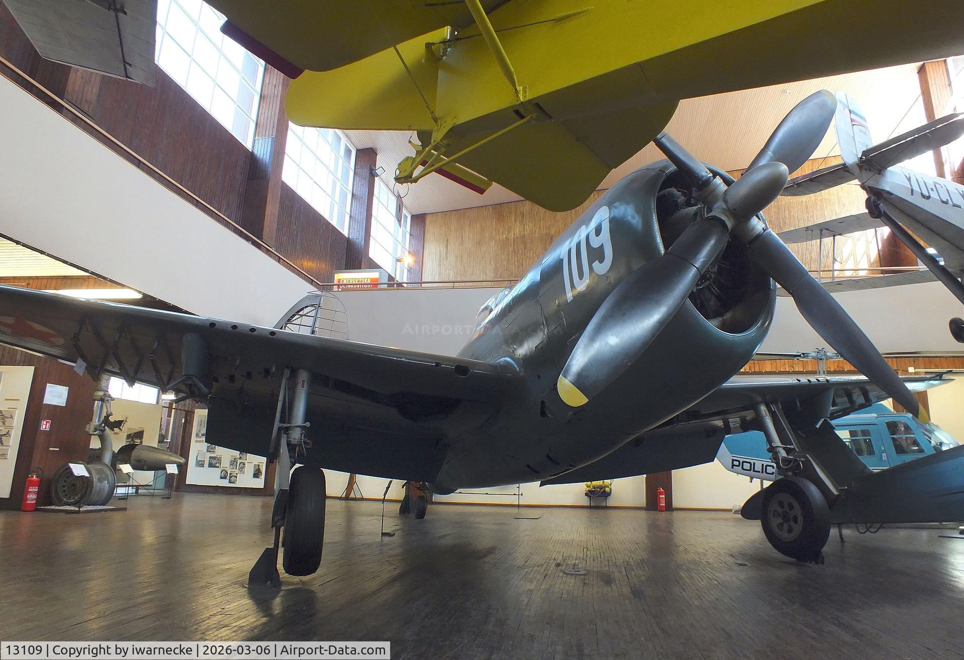 Aircraft 13109, Republic P-47D-40RE, c/n not found_13109, Republic F-47D-40RE (P-47D) Thunderbolt at the Technical Museum Nikola Tesla, Zagreb, photo by iwarnecke