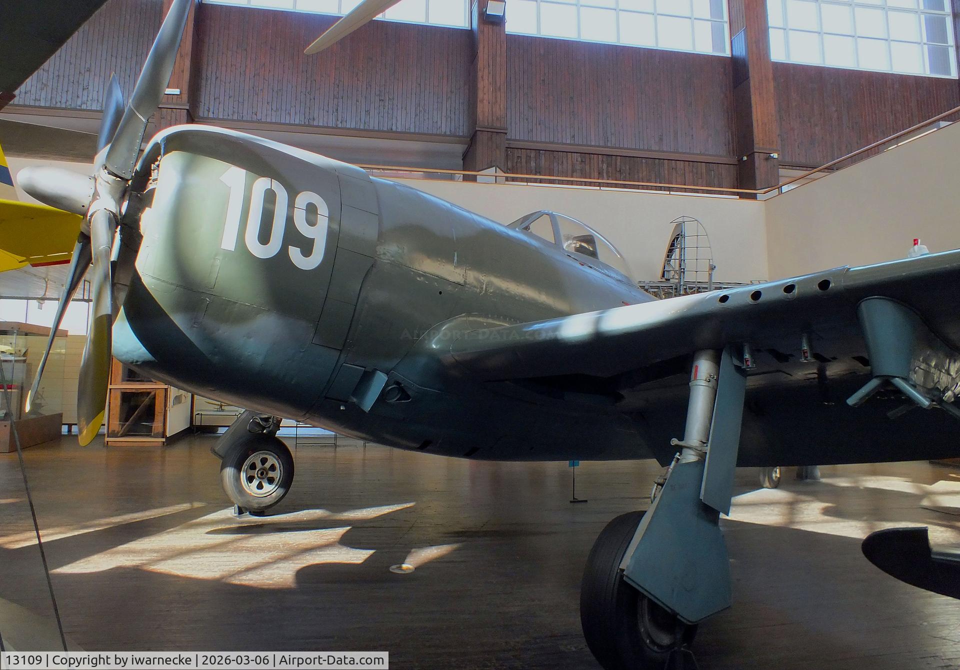Aircraft 13109, Republic P-47D-40RE, c/n not found_13109, Republic F-47D-40RE (P-47D) Thunderbolt at the Technical Museum Nikola Tesla, Zagreb, photo by iwarnecke