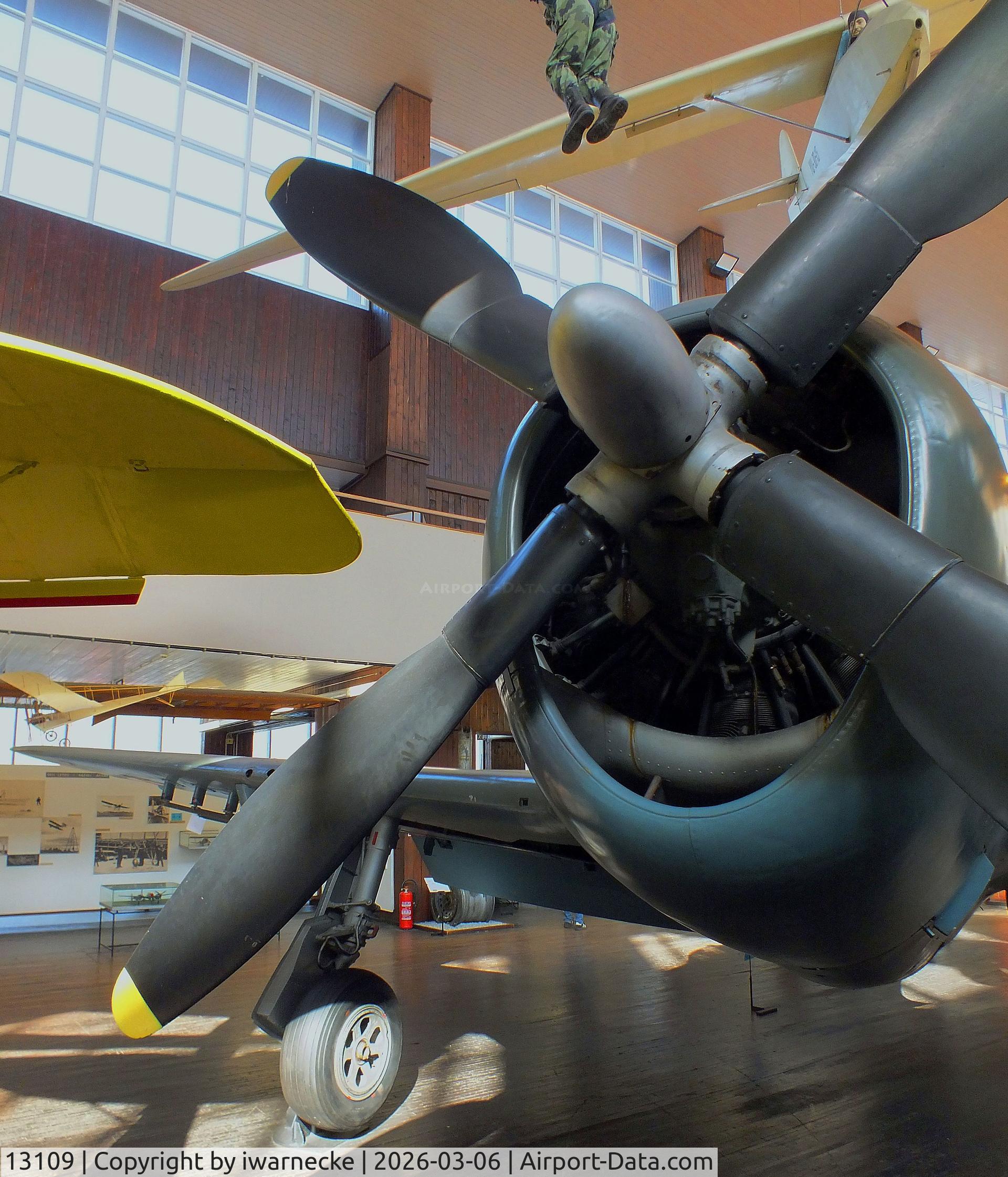 Aircraft 13109, Republic P-47D-40RE, c/n not found_13109, Republic F-47D-40RE (P-47D) Thunderbolt at the Technical Museum Nikola Tesla, Zagreb, photo by iwarnecke