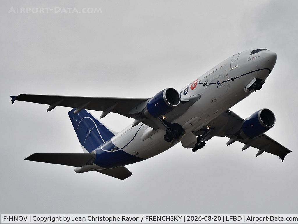 Aircraft F-HNOV, 1989 Airbus A310-304, c/n 498, Bordeaux (BOD) Bordeaux (BOD) (ZEROG), at LFBD, photo by Jean Christophe Ravon / FRENCHSKY