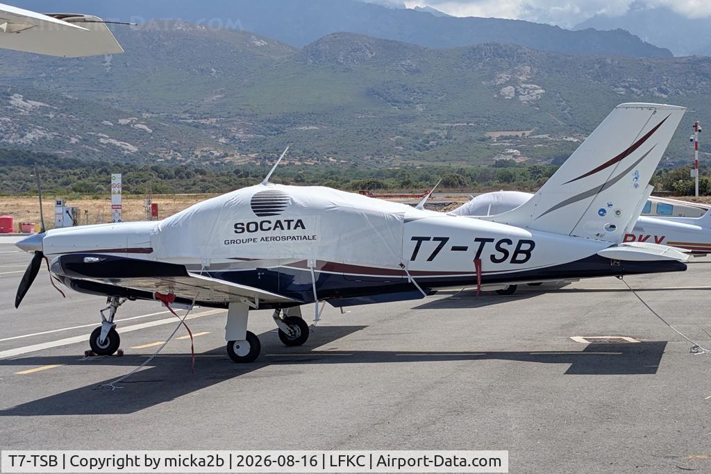 Aircraft T7-TSB, 2005 Socata TB-20 Trinidad, c/n 2220, Parked, at LFKC, photo by micka2b