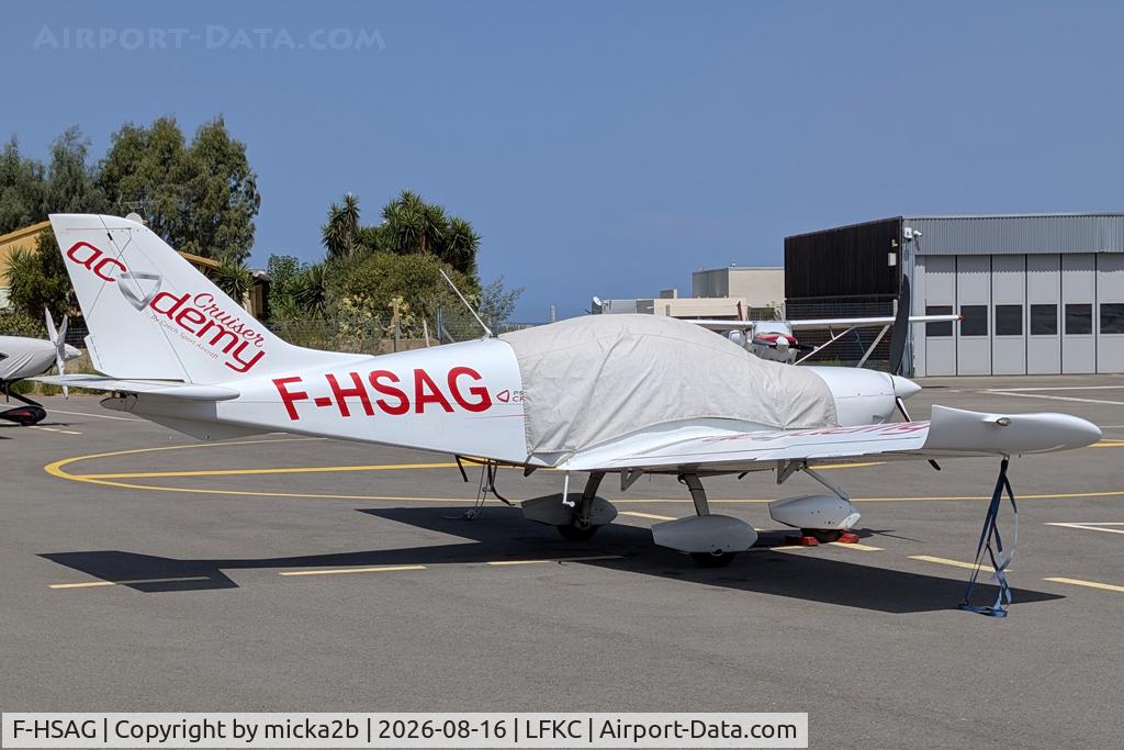 Aircraft F-HSAG, Czech Sport Aircraft PS-28 Cruiser, c/n C0602 l/n 2017, Parked, at LFKC, photo by micka2b