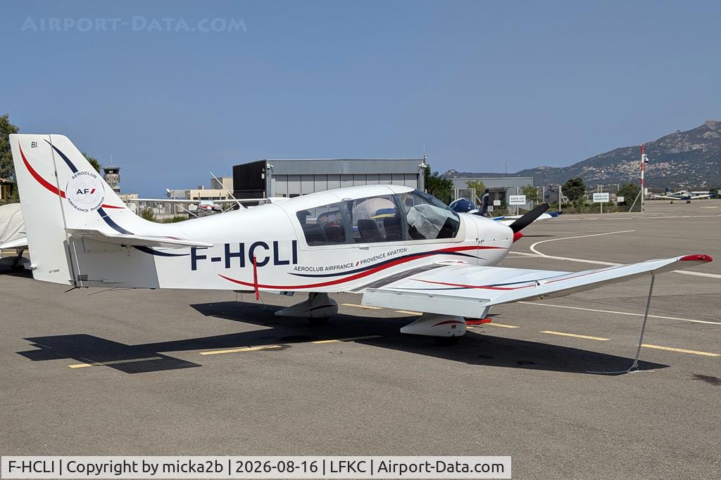 Aircraft F-HCLI, Robin DR 400-180 Regent, c/n 1860, Parked, at LFKC, photo by micka2b