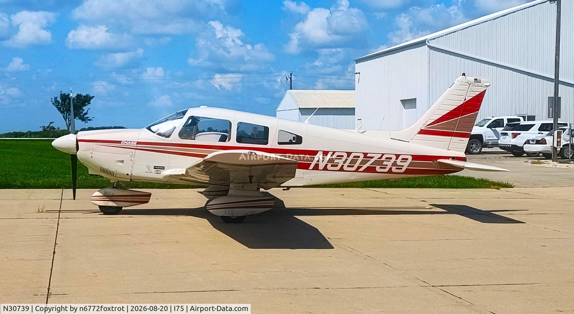 Aircraft N30739, 1978 Piper PA-28-181, c/n 28-7990100, Passing through to pickup a rescue dog, at I75, photo by n6772foxtrot
