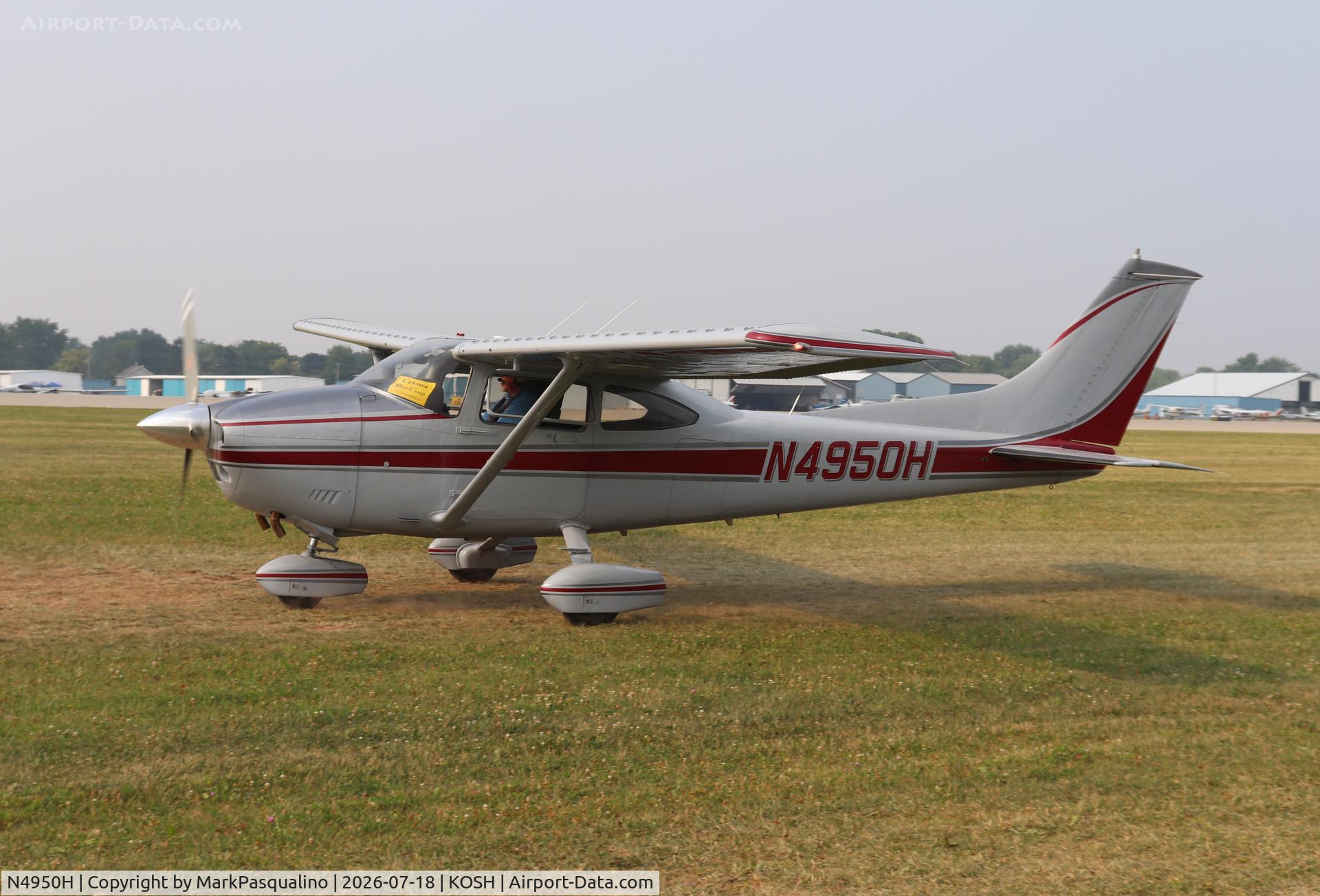 Aircraft N4950H, 1981 Cessna 182R Skylane, c/n 18267856, Cessna 182r, at KOSH, photo by MarkPasqualino