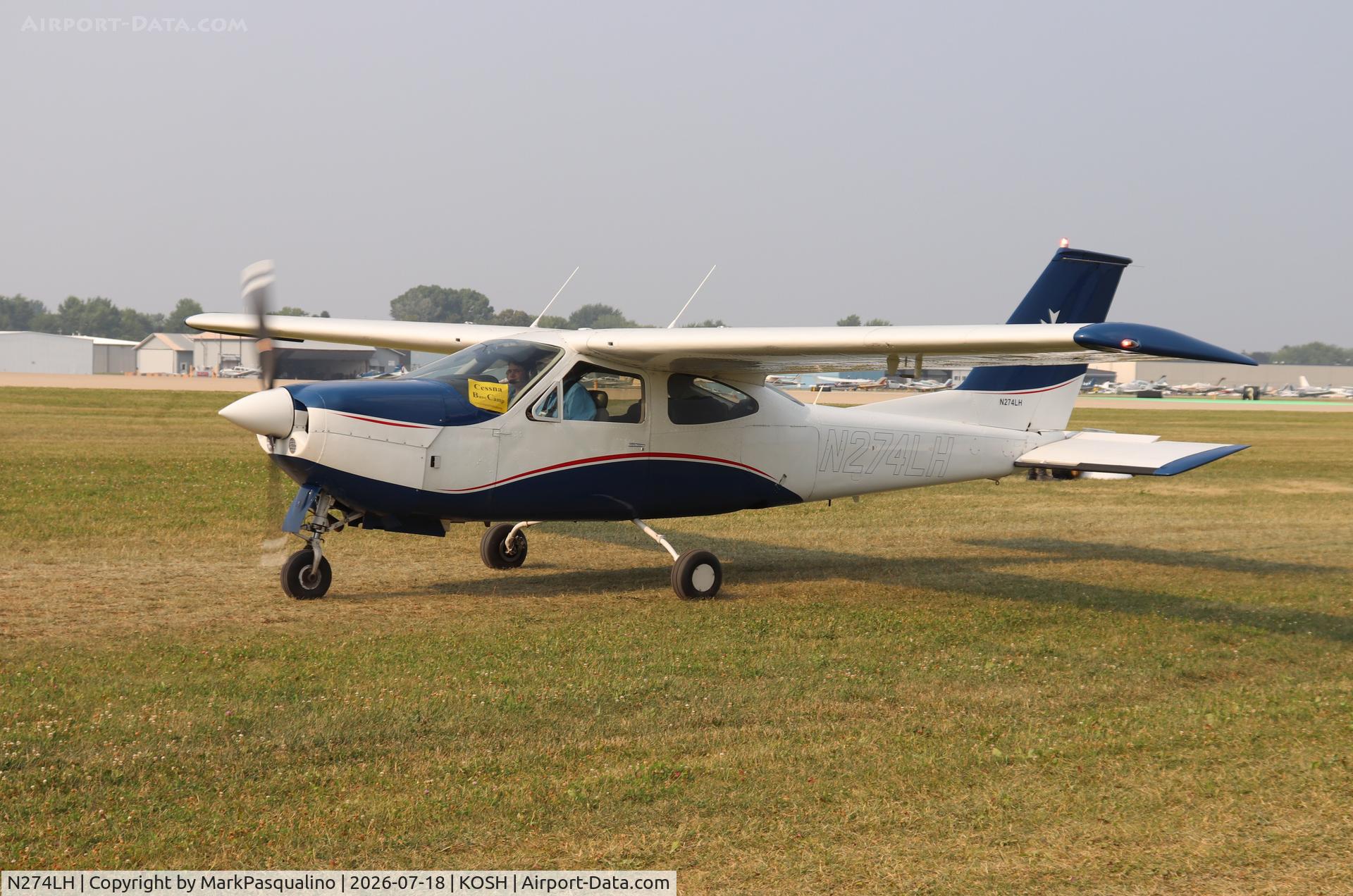 Aircraft N274LH, 1972 Reims Cessna F177RG, c/n 0056, Reims Cessna 177RG, at KOSH, photo by MarkPasqualino