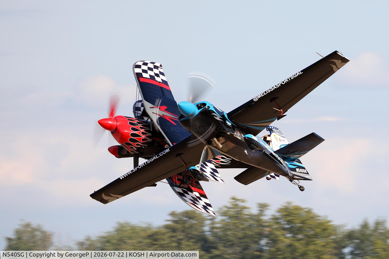Aircraft N540SG, 2005 Zivko Edge 540, c/n 0035, Airventure 2026., at KOSH, photo by GeorgeP