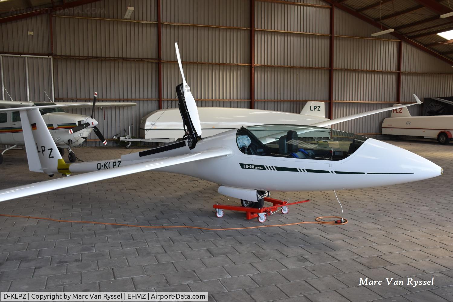 Aircraft D-KLPZ, Binder EB 28 Edition, c/n not found D-KLPZ, At Midden-Zeeland on 14-08-2026., at EHMZ, photo by Marc Van Ryssel