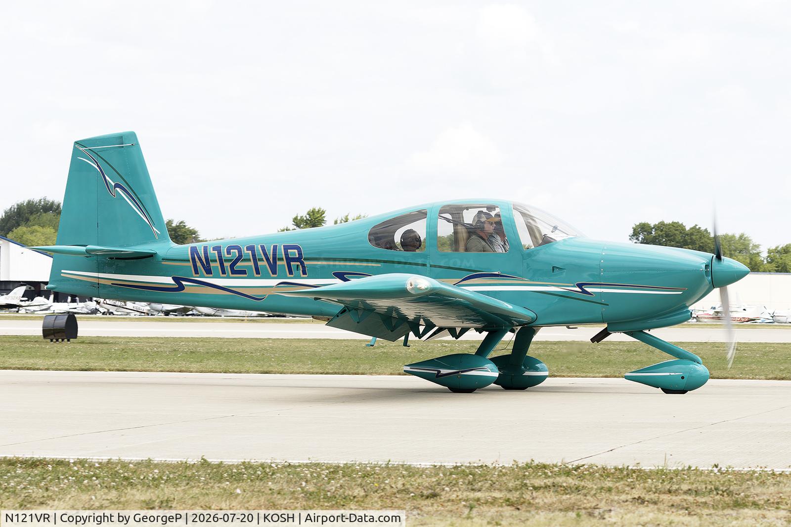 Aircraft N121VR, 2007 Vans RV-10, c/n 40698, Airventure 2026., at KOSH, photo by GeorgeP