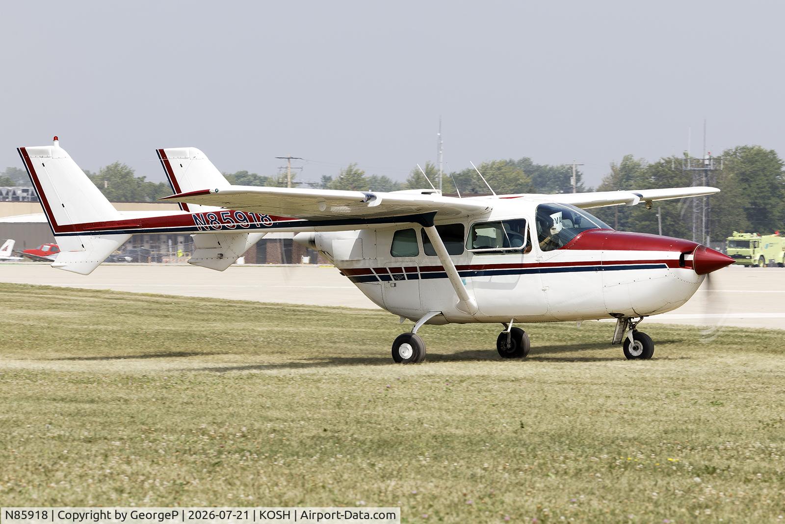 Aircraft N85918, 1968 Cessna 337D Super Skymaster, c/n 337-1023, Airventure 2026., at KOSH, photo by GeorgeP