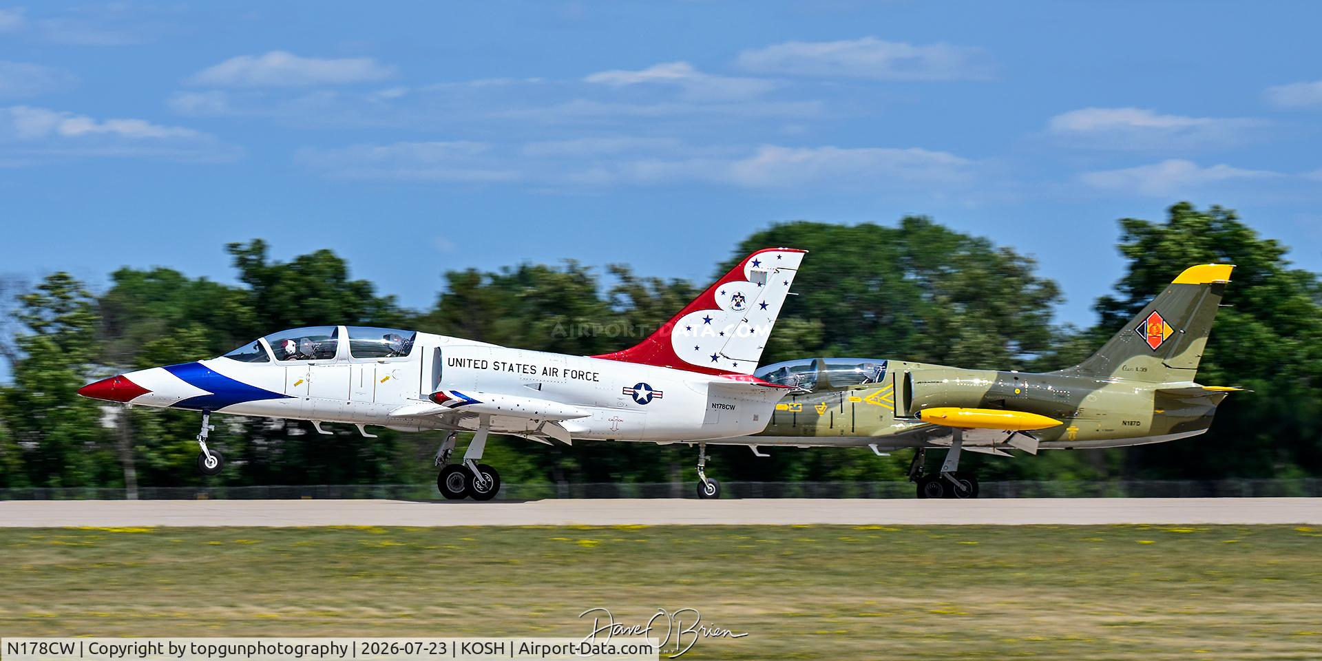 Aircraft N178CW, 1984 Aero L-39 Albatros, c/n 432848, Oshkosh 26, at KOSH, photo by topgunphotography