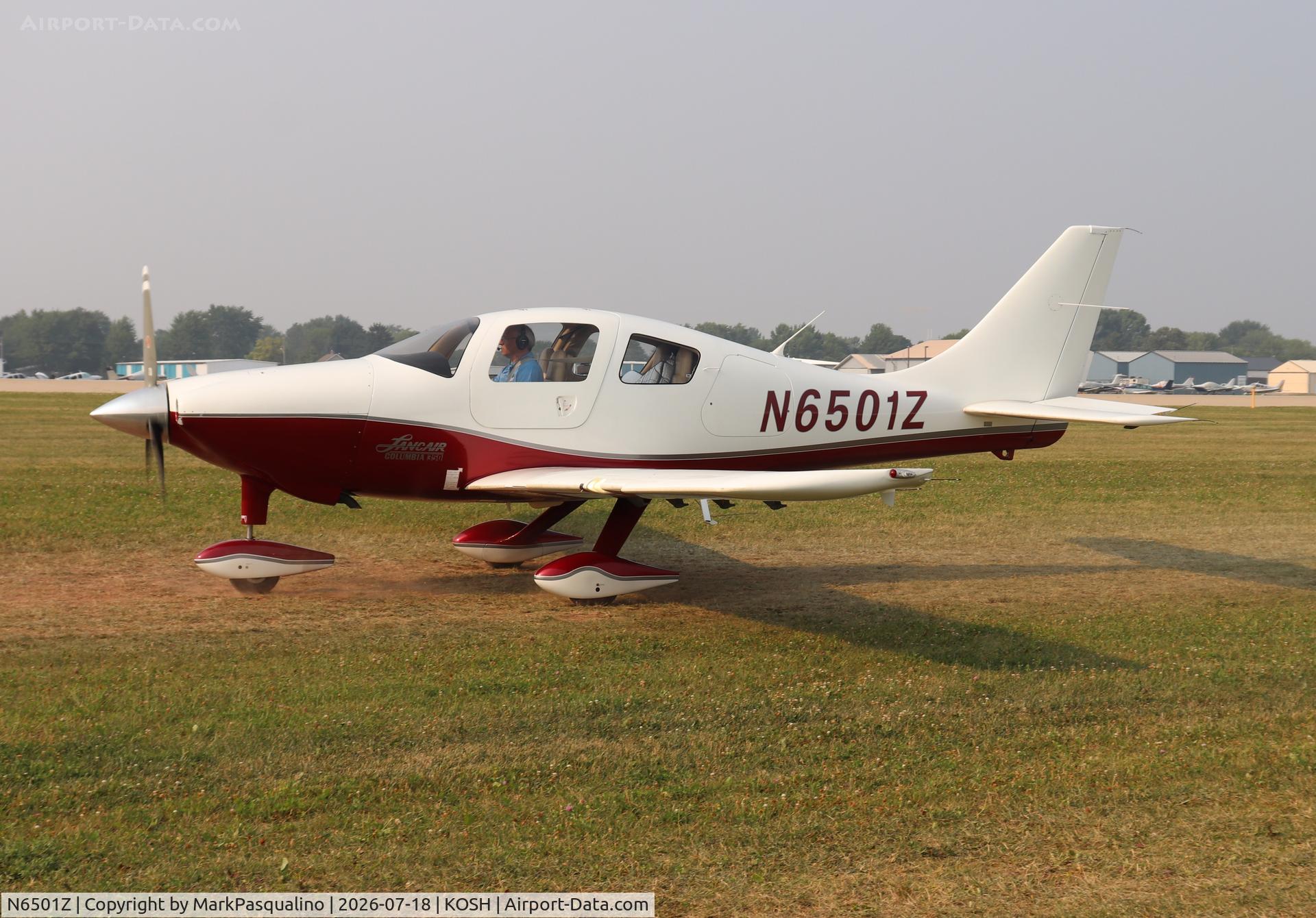 Aircraft N6501Z, 2003 Lancair LC42-550FG, c/n 42007, Lancair LC42-550FG, at KOSH, photo by MarkPasqualino