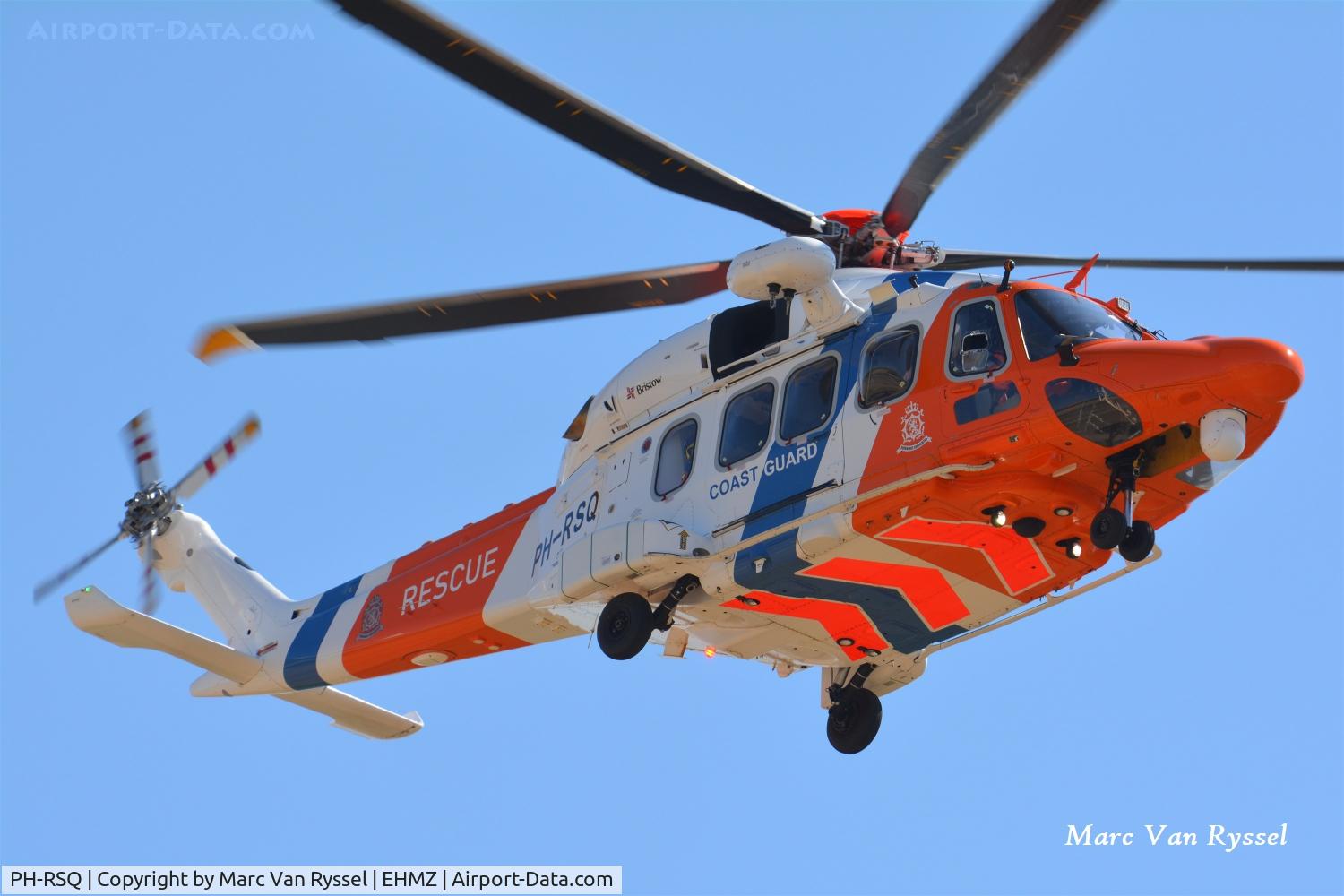 Aircraft PH-RSQ, 2017 Leonardo AW-189, c/n 89002, At Midden-Zeeland on 14-08-2026., at EHMZ, photo by Marc Van Ryssel