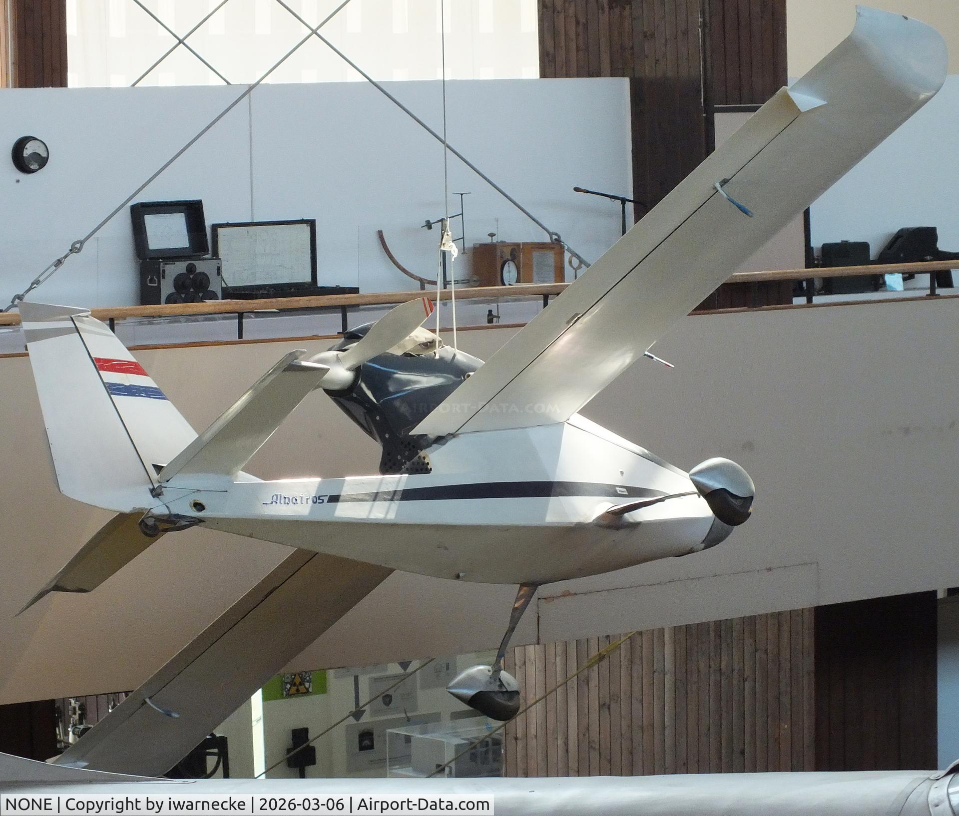 Aircraft NONE, 1993 Ljubomir Hranjec Albatros, c/n 01, Ljubomir Hranjec Albatros at the Technical Museum Nikola Tesla, Zagreb, photo by iwarnecke