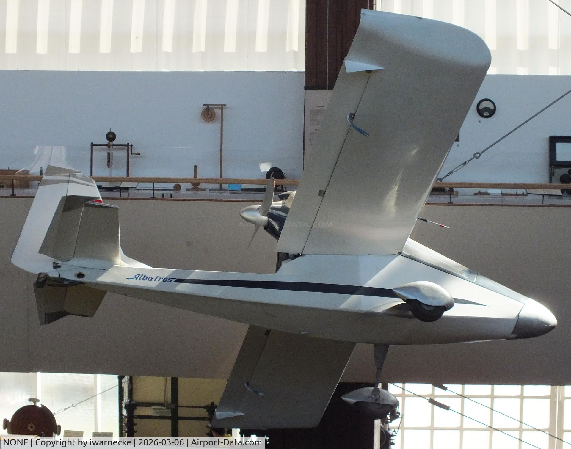 Aircraft NONE, 1993 Ljubomir Hranjec Albatros, c/n 01, Ljubomir Hranjec Albatros at the Technical Museum Nikola Tesla, Zagreb, photo by iwarnecke