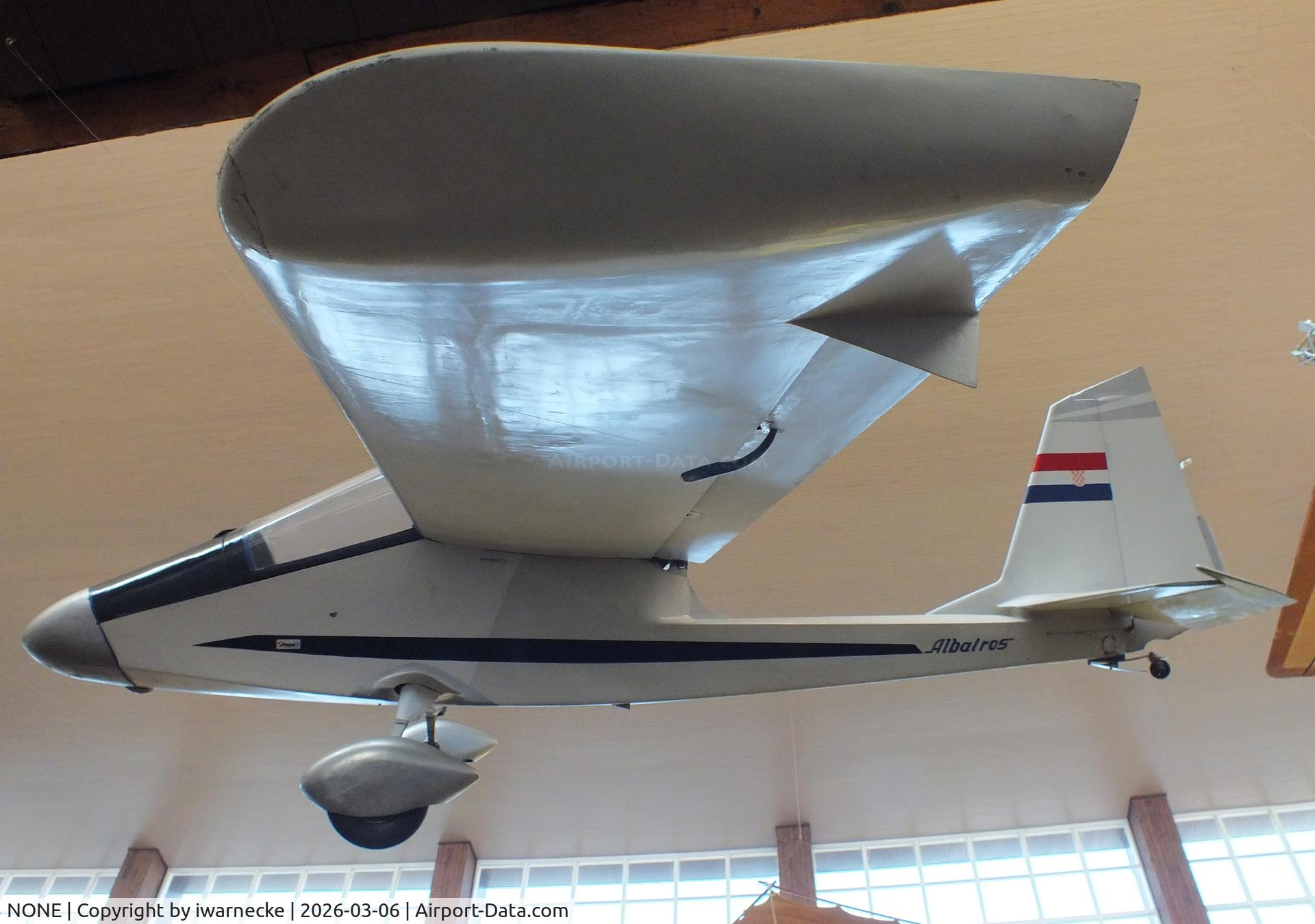 Aircraft NONE, 1993 Ljubomir Hranjec Albatros, c/n 01, Ljubomir Hranjec Albatros at the Technical Museum Nikola Tesla, Zagreb, photo by iwarnecke