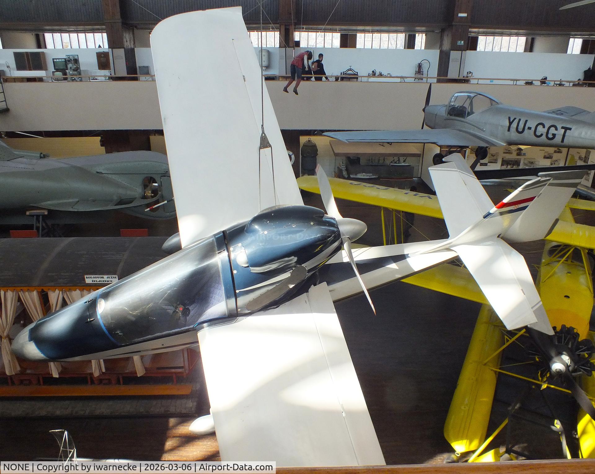 Aircraft NONE, 1993 Ljubomir Hranjec Albatros, c/n 01, Ljubomir Hranjec Albatros at the Technical Museum Nikola Tesla, Zagreb, photo by iwarnecke