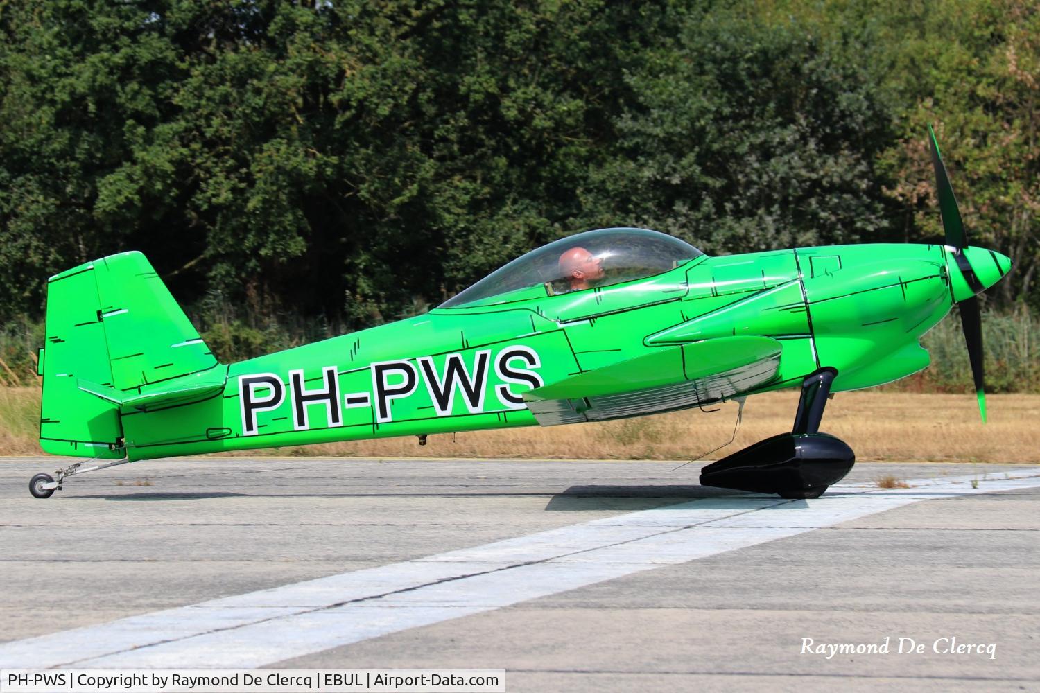 Aircraft PH-PWS, 2021 Vans RV-3B, c/n 11485, Visitor during Aalter Air Rally at Ursel on 15-08-2026., at EBUL, photo by Raymond De Clercq