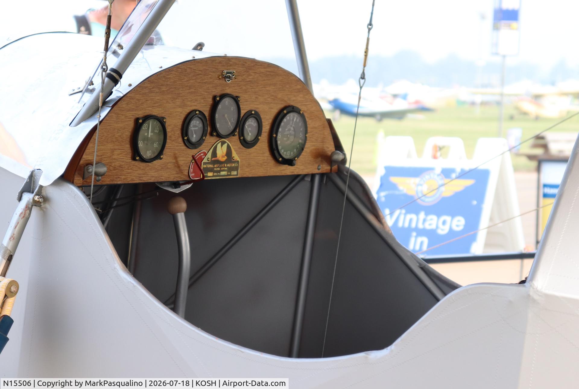 Aircraft N15506, 1935 National Airplane & Motor Co BLUEBIRD LP-1, c/n 5, Bluebird LP-1, at KOSH, photo by MarkPasqualino