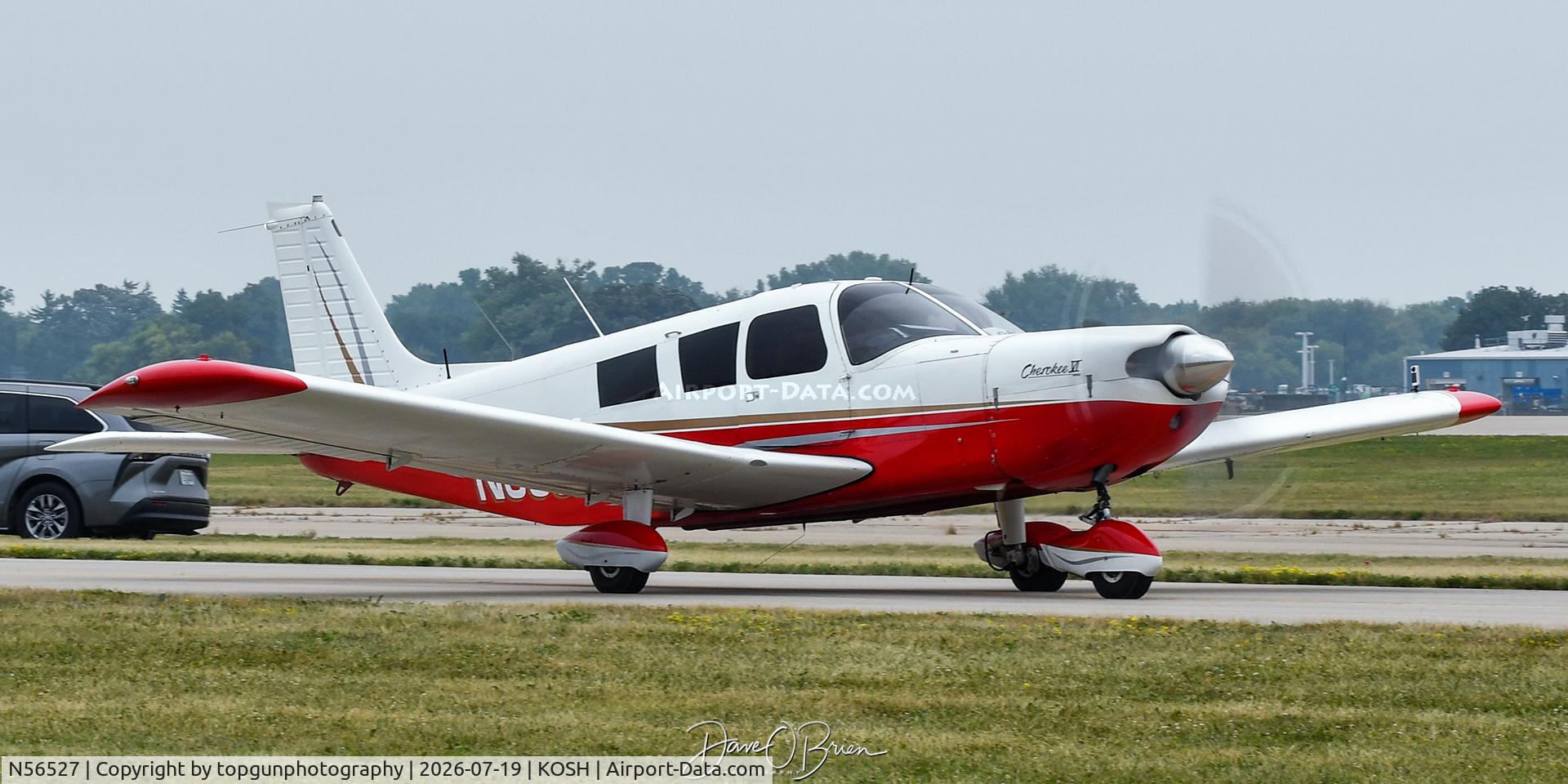 Aircraft N56527, 1973 Piper PA-32-300 Cherokee Six Cherokee Six, c/n 32-73-40189, Oshkosh 26, at KOSH, photo by topgunphotography
