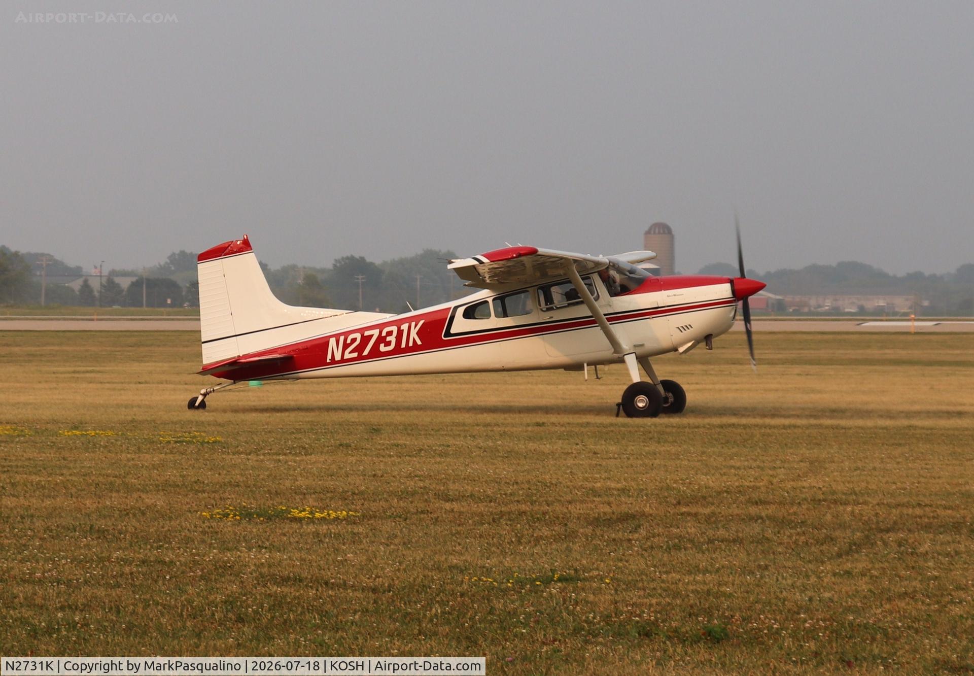 Aircraft N2731K, 1979 Cessna 180K Skywagon, c/n 18053045, Cessna 180K, at KOSH, photo by MarkPasqualino