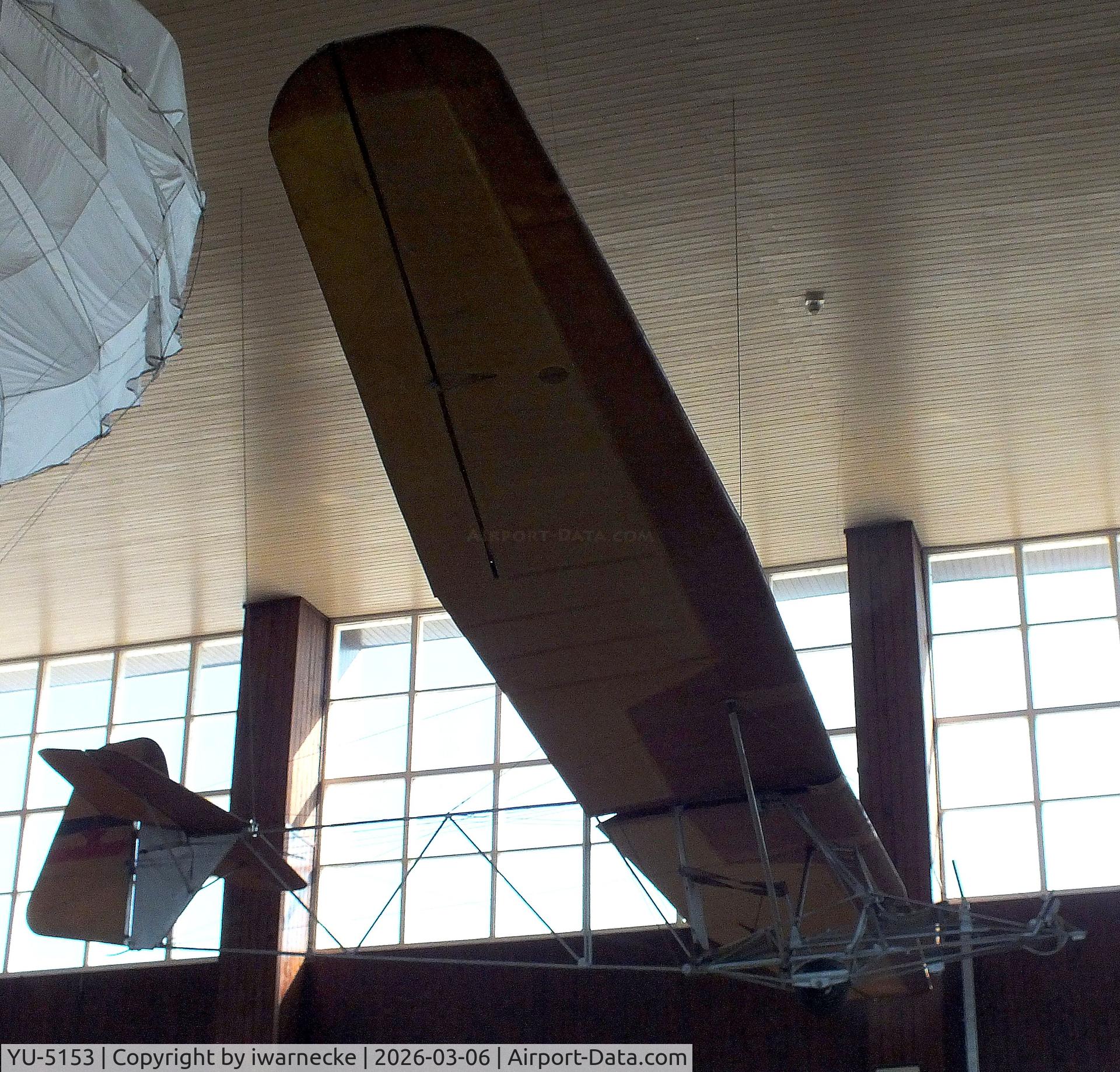 Aircraft YU-5153, Utva Roda, c/n not found_YU-5153, UTVA Sostaric Roda at the Technical Museum Nikola Tesla, Zagreb, photo by iwarnecke