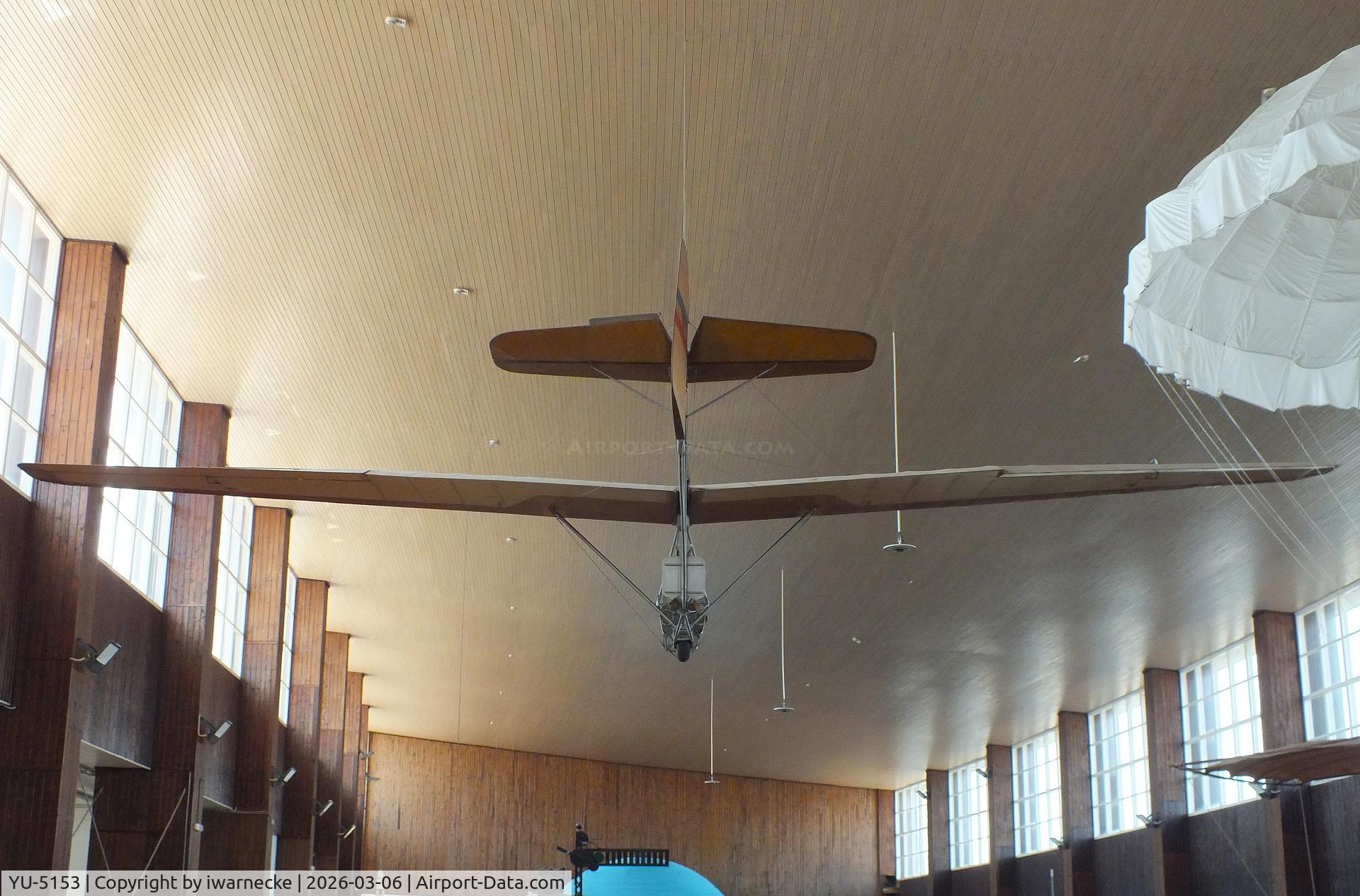 Aircraft YU-5153, Utva Roda, c/n not found_YU-5153, UTVA Sostaric Roda at the Technical Museum Nikola Tesla, Zagreb, photo by iwarnecke