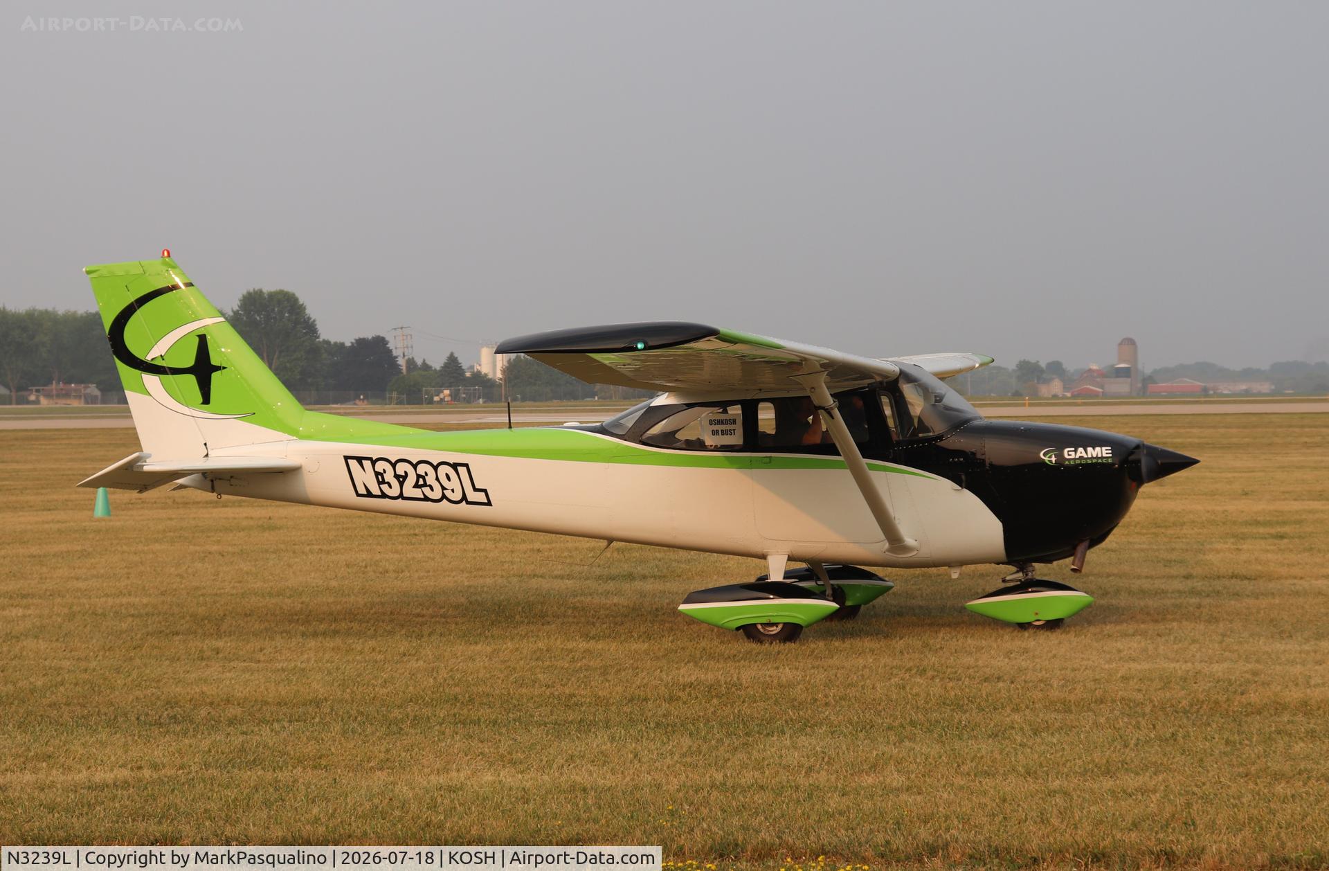 Aircraft N3239L, 1967 Cessna 172H, c/n 17256139, Cessna 172H, at KOSH, photo by MarkPasqualino
