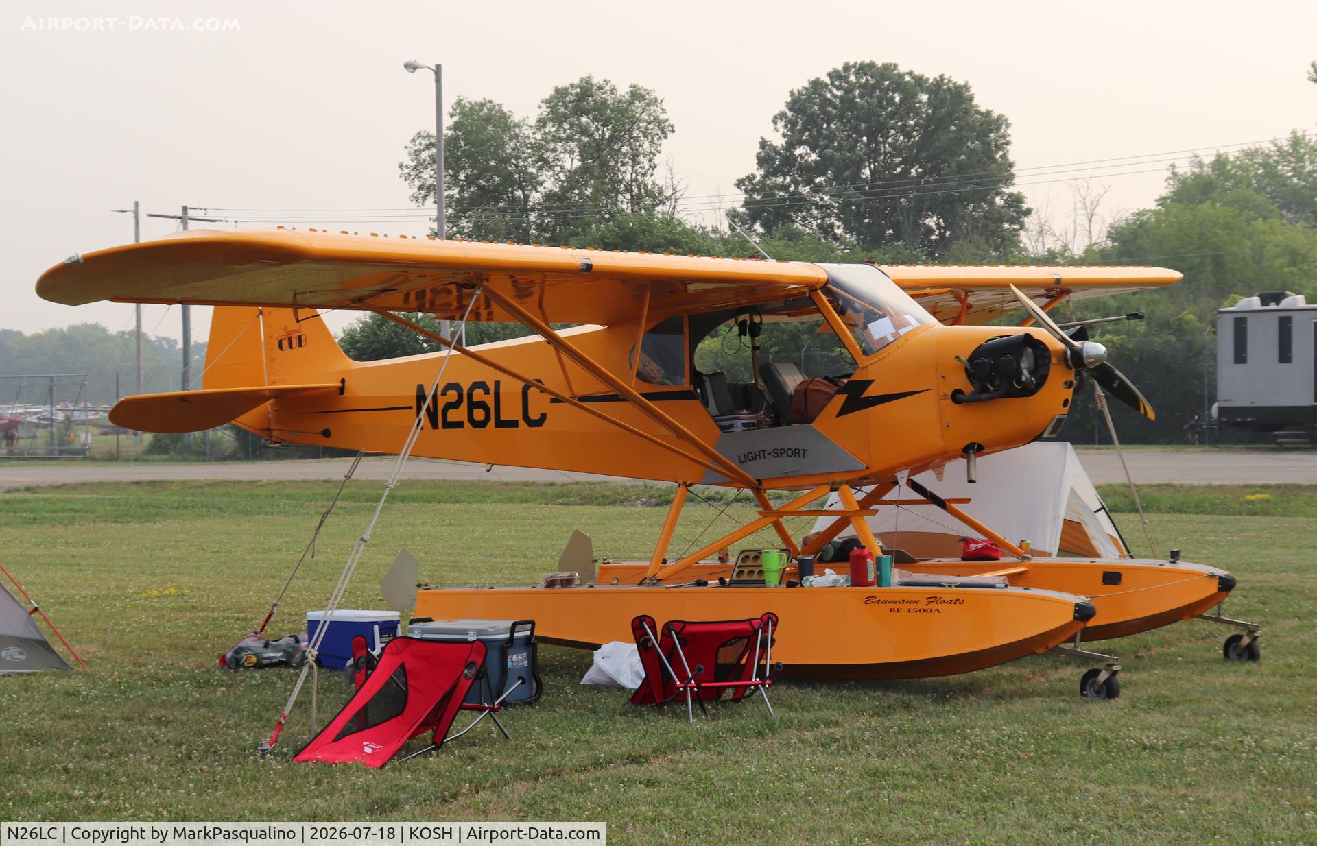 Aircraft N26LC, 2010 American Legend AL3, c/n AL-1155, American Legend AL3, at KOSH, photo by MarkPasqualino