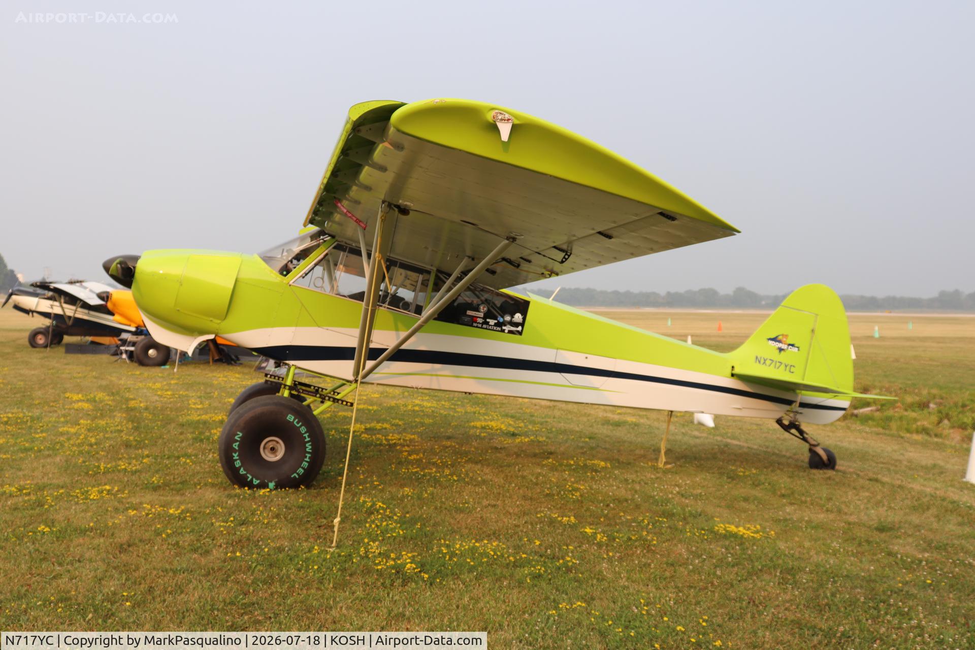 Aircraft N717YC, 2015 Piper PA-18 Super Cub Replica, c/n 079, Piper Pa-18 Super Cub Replica, at KOSH, photo by MarkPasqualino