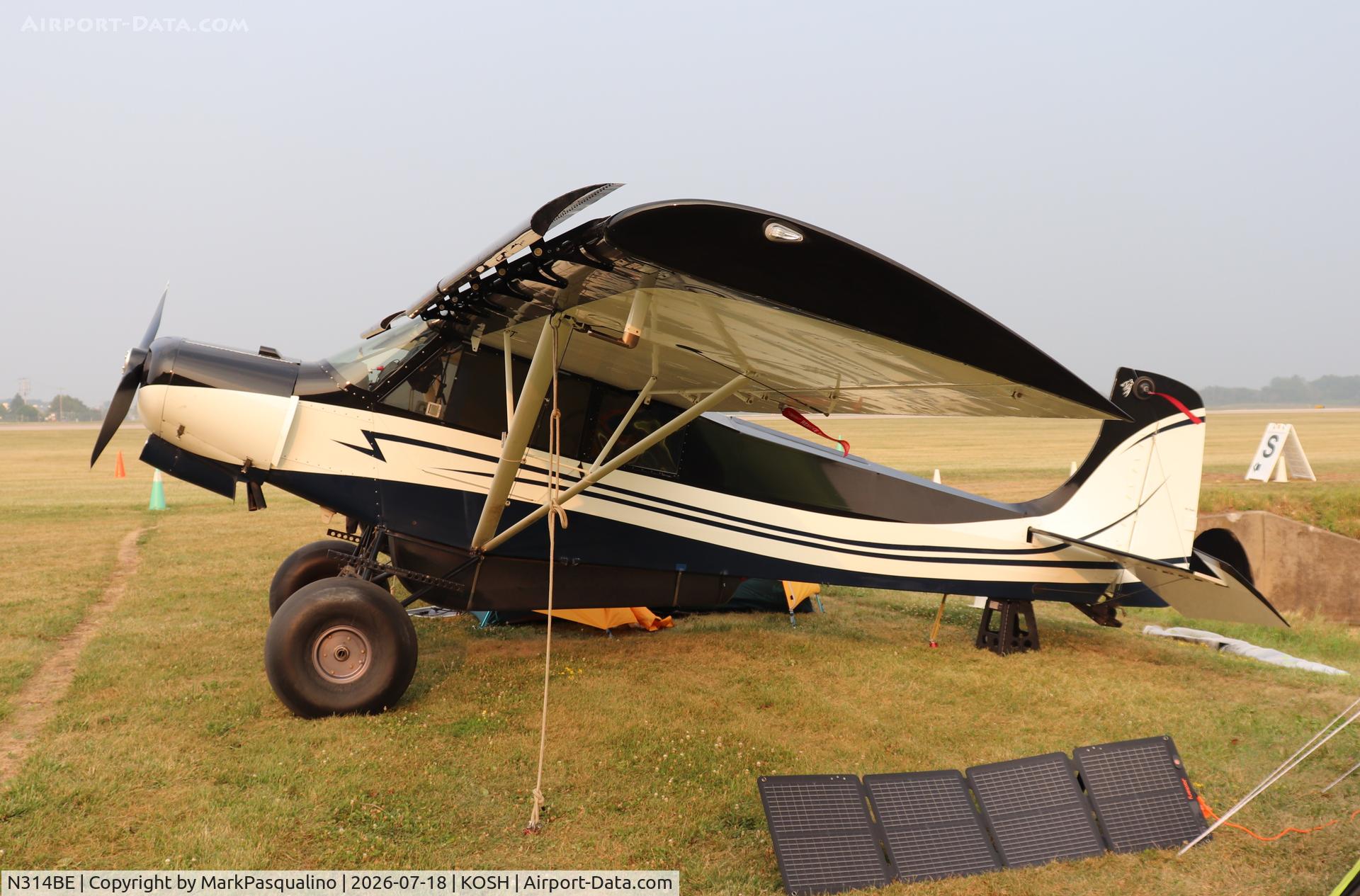 Aircraft N314BE, 2020 William B Ellis Iii MINIWAGON, c/n 001, Miniwagon, at KOSH, photo by MarkPasqualino