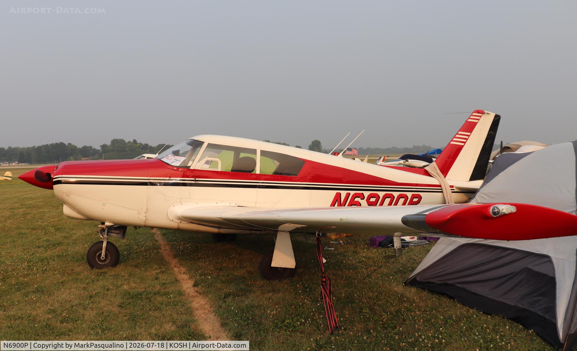 Aircraft N6900P, 1960 Piper PA-24, c/n 24-2034, Piper PA-24, at KOSH, photo by MarkPasqualino