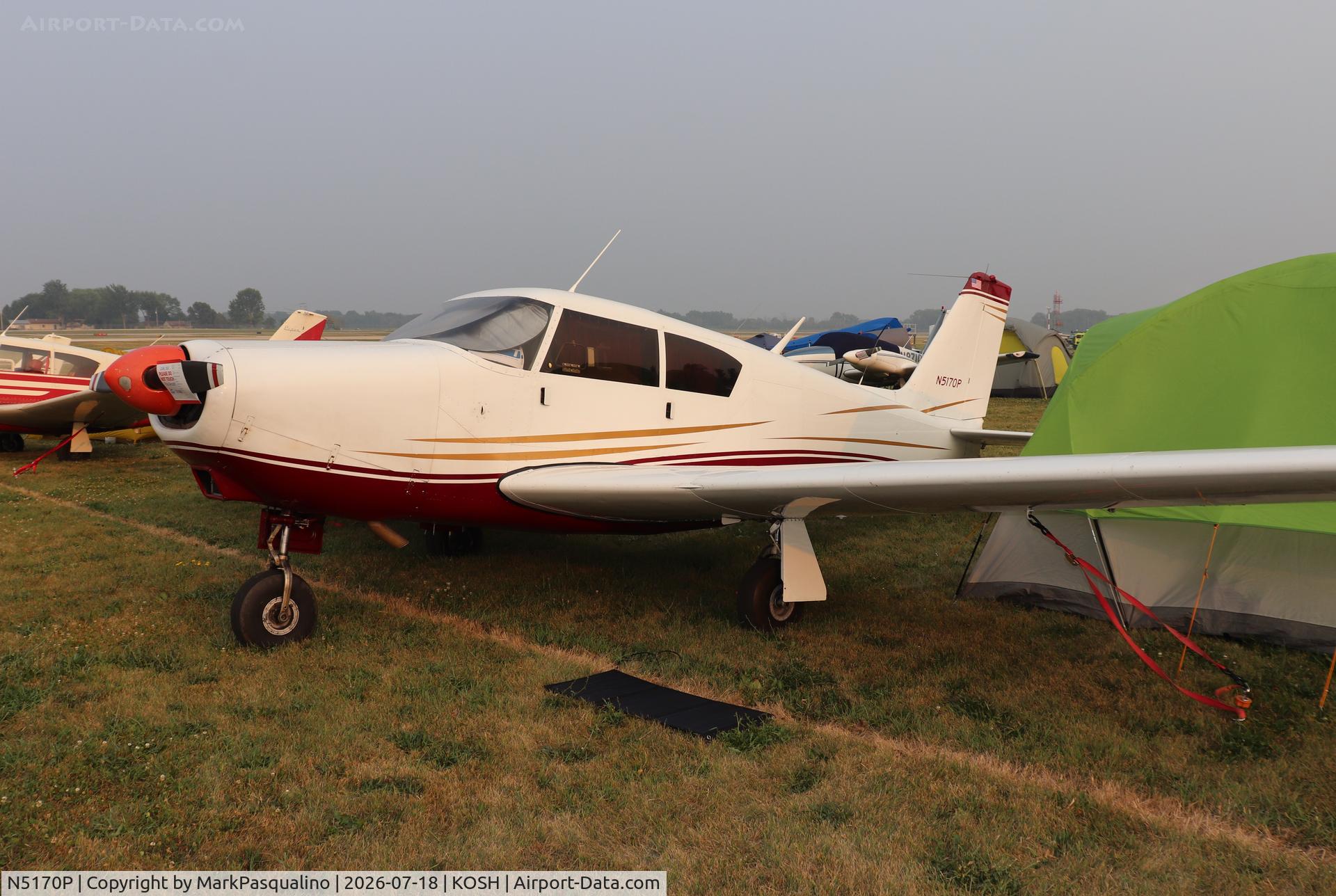Aircraft N5170P, 1958 Piper PA-24, c/n 24-188, Piper PA-24, at KOSH, photo by MarkPasqualino