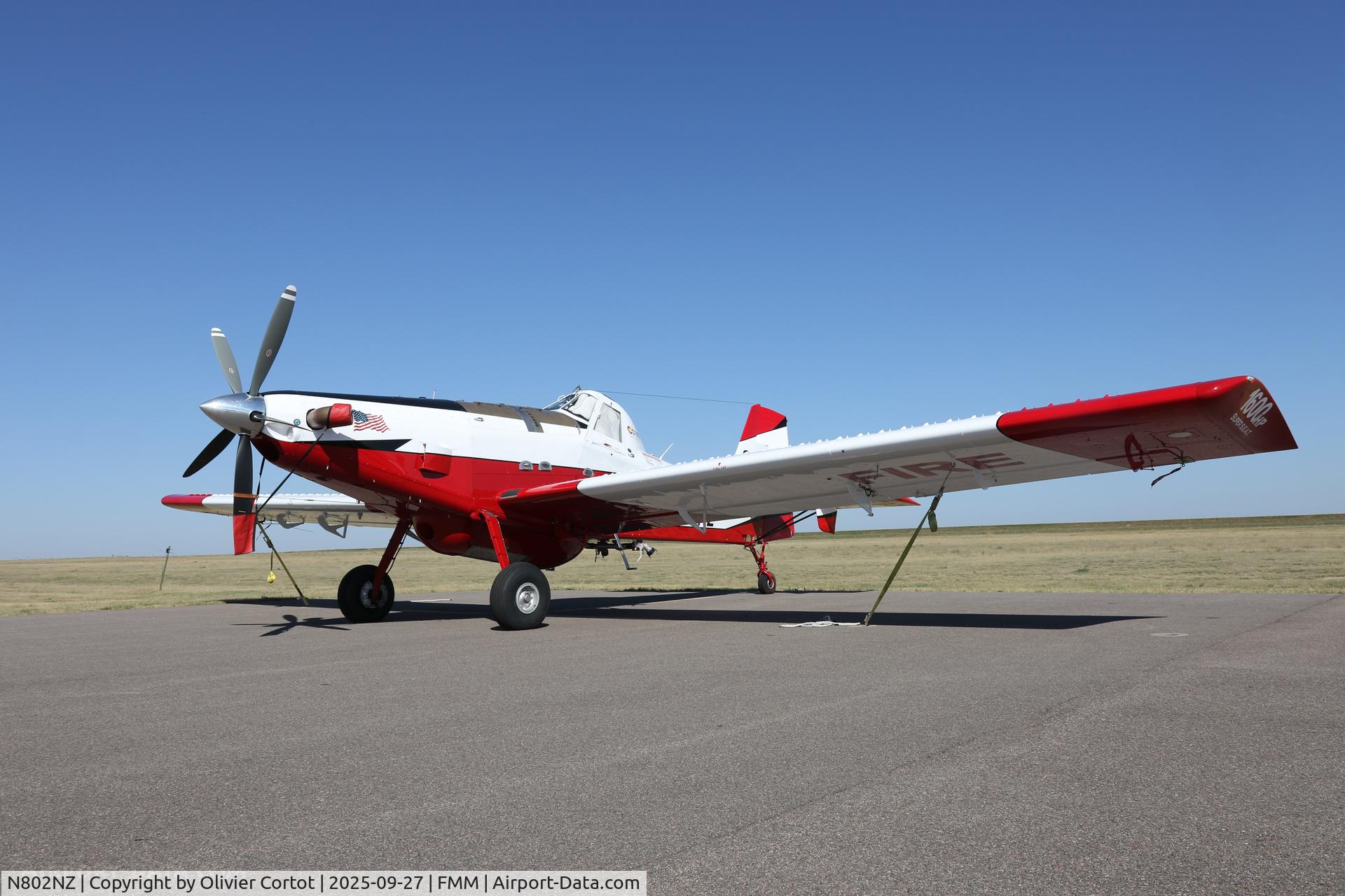 Aircraft N802NZ, 2015 Air Tractor AT-802A, c/n 802A-0593, 2025, at FMM, photo by Olivier Cortot