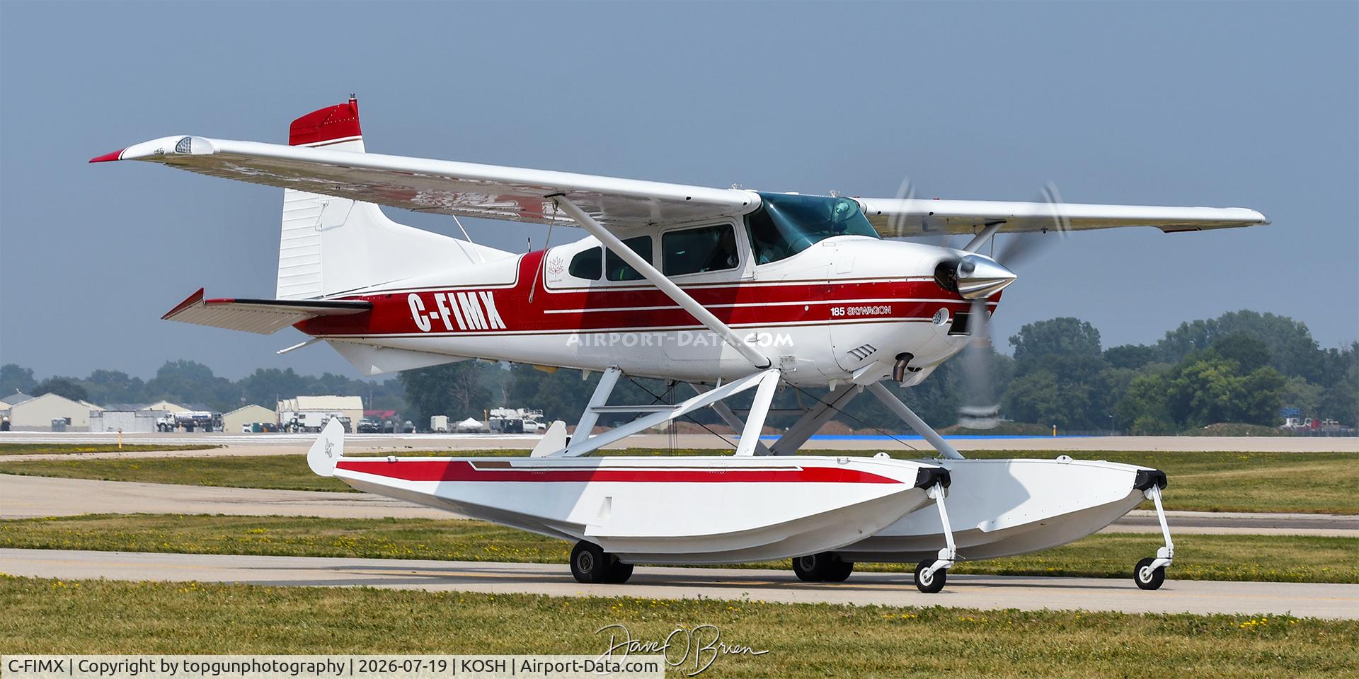 Aircraft C-FIMX, 1980 Cessna A185F Skywagon 185, c/n 18504176, Oshkosh 26, at KOSH, photo by topgunphotography