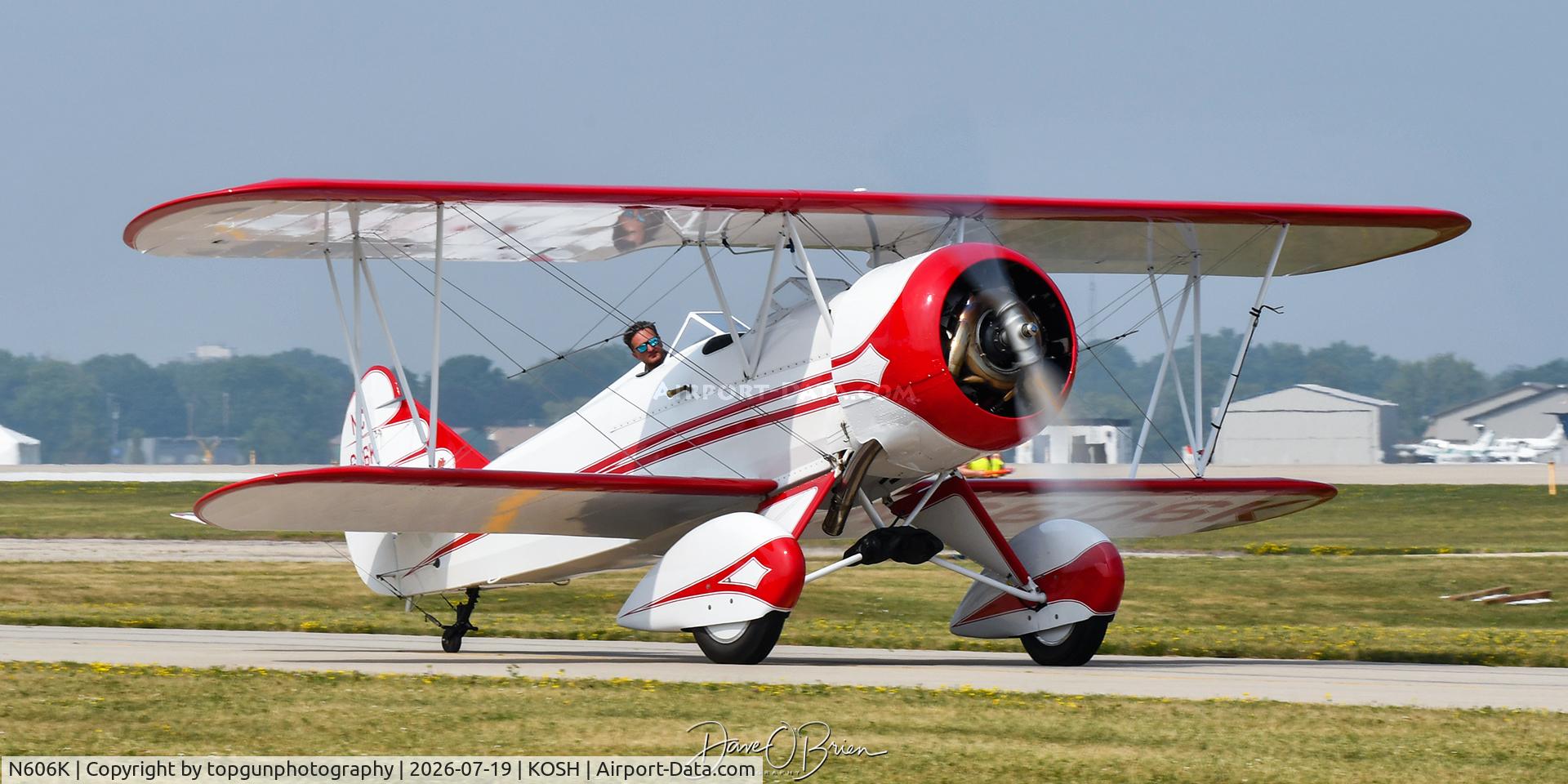 Aircraft N606K, 1929 Travel Air D-4-D, c/n 1282, Oshkosh 26, at KOSH, photo by topgunphotography