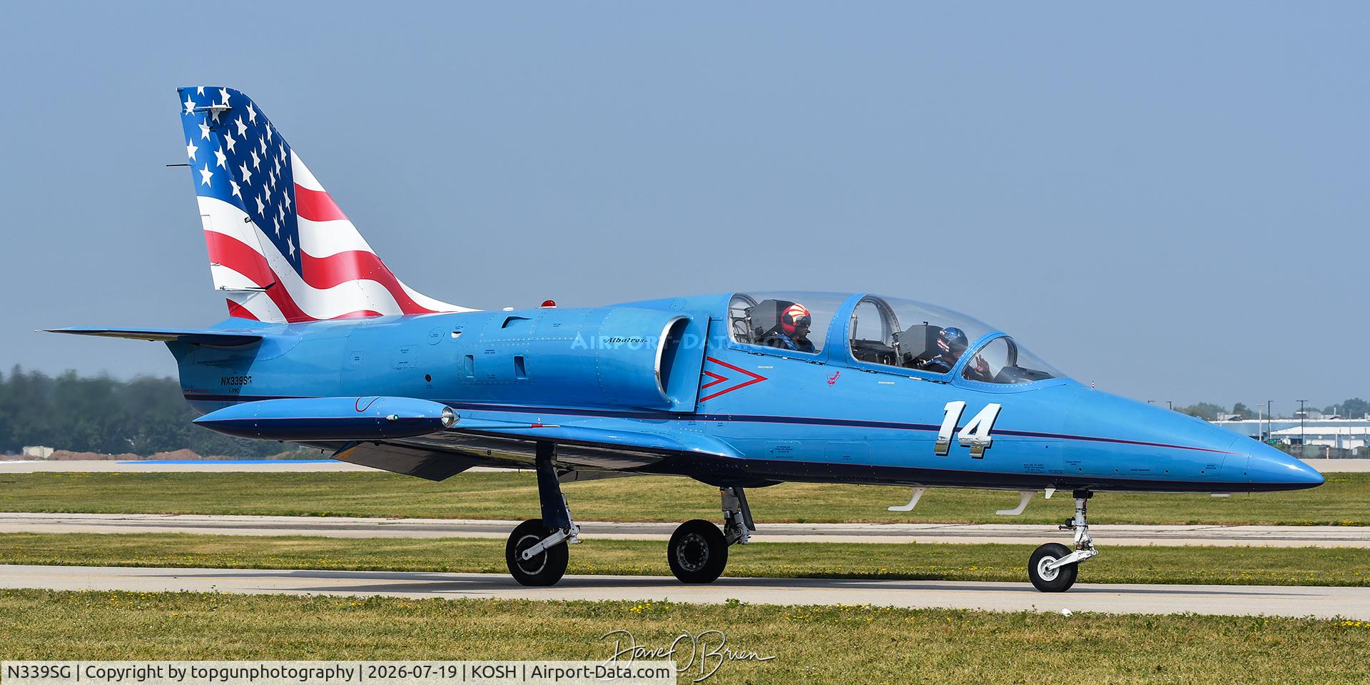 Aircraft N339SG, 1974 Aero L-39C Albatros, c/n 430423, Oshkosh 26, at KOSH, photo by topgunphotography
