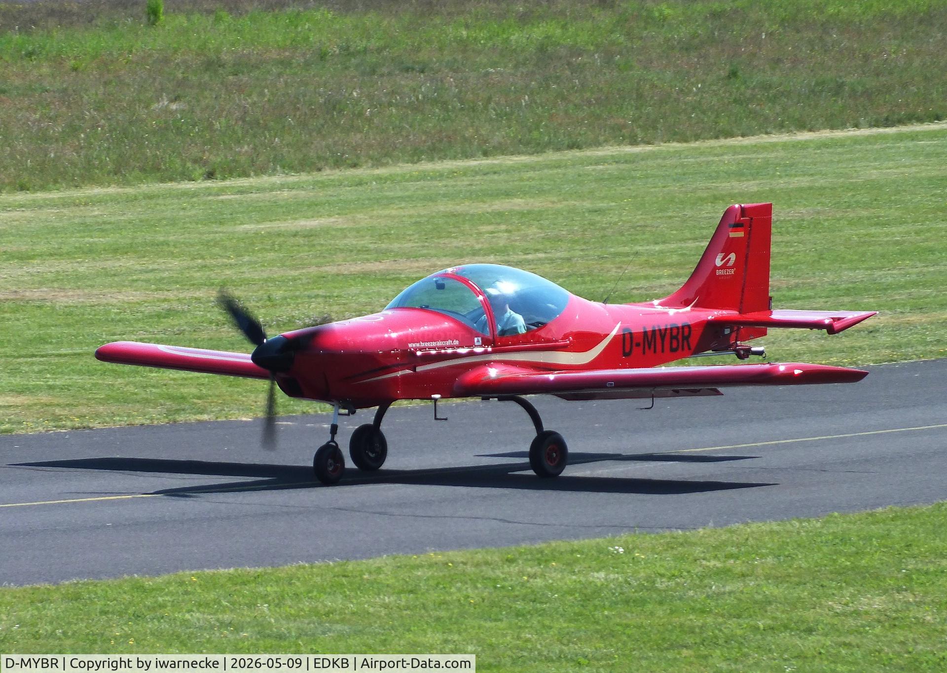 Aircraft D-MYBR, Aerostyle Breezer B400, c/n UL-80, Aerostyle Breezer B400 at Bonn-Hangelar airfield '2605, at EDKB, photo by iwarnecke
