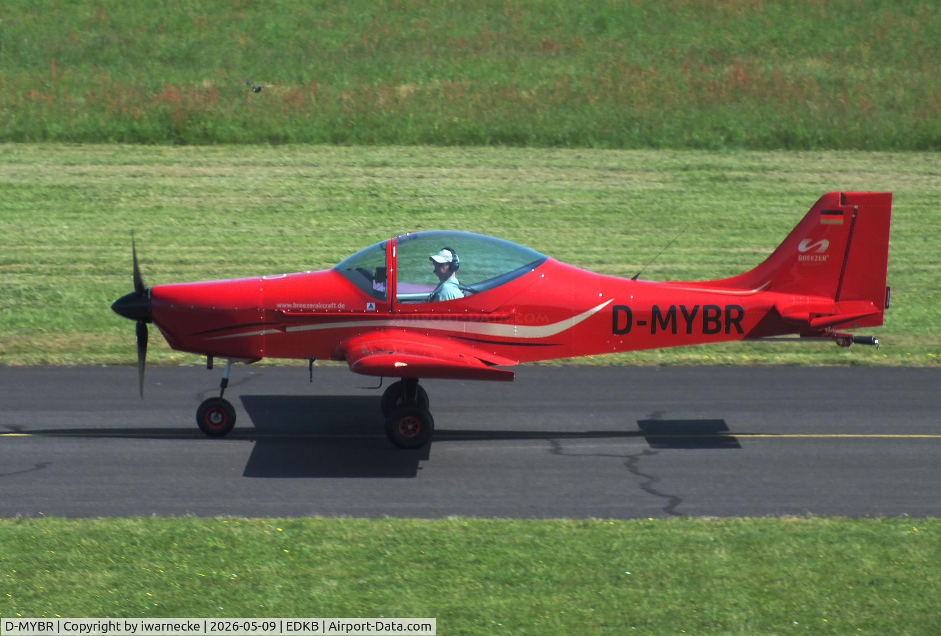 Aircraft D-MYBR, Aerostyle Breezer B400, c/n UL-80, Aerostyle Breezer B400 at Bonn-Hangelar airfield '2605, at EDKB, photo by iwarnecke
