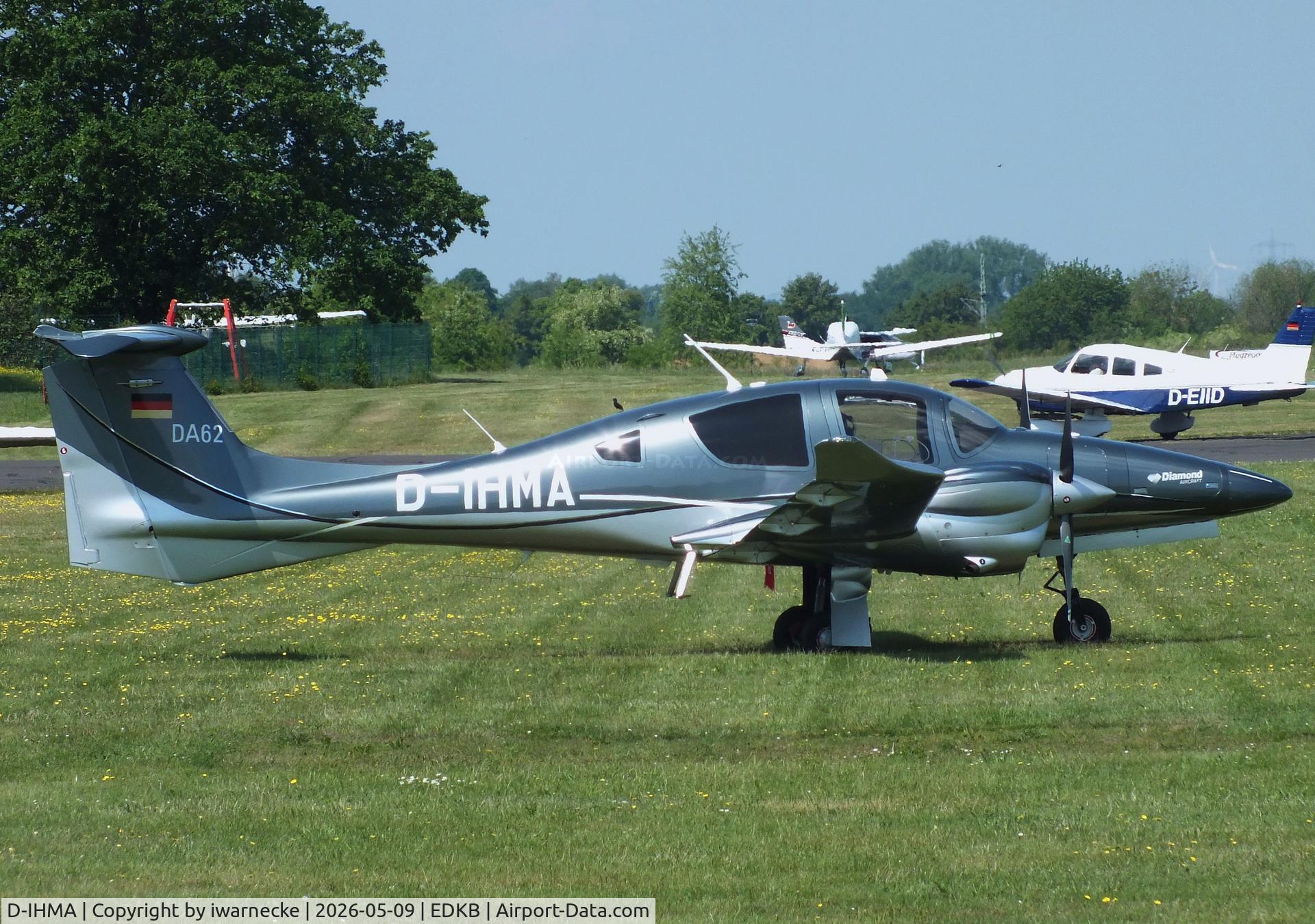 Aircraft D-IHMA, Diamond DA-62, c/n 62.174, Diamond DA-62 at Bonn-Hangelar airfield '2605, at EDKB, photo by iwarnecke