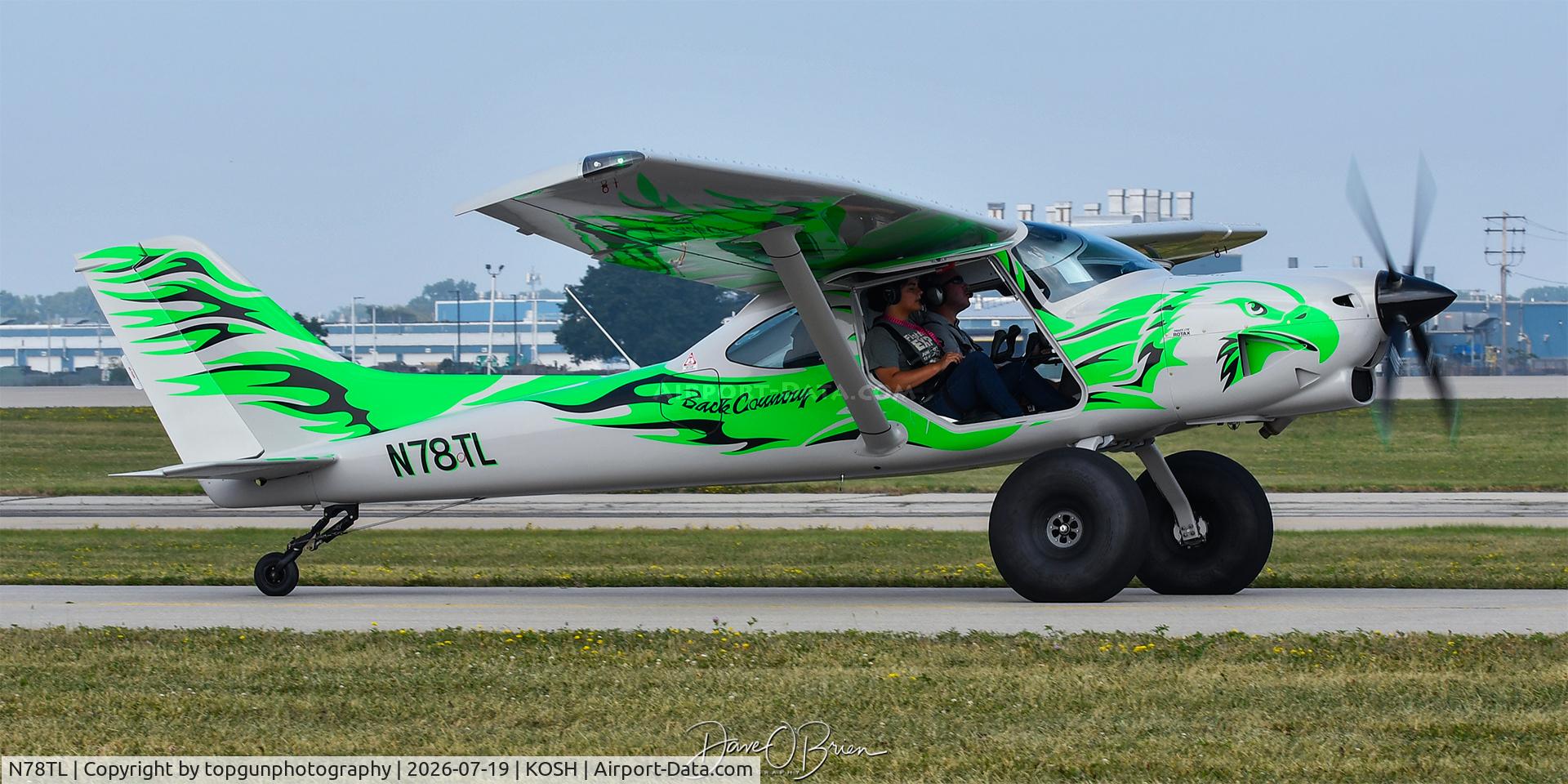 Aircraft N78TL, 2025 ZEPHAIR AVIATION LLC SIRIUS BACKCOUNTRY, c/n 25 SI 243, Oshkosh 26, at KOSH, photo by topgunphotography