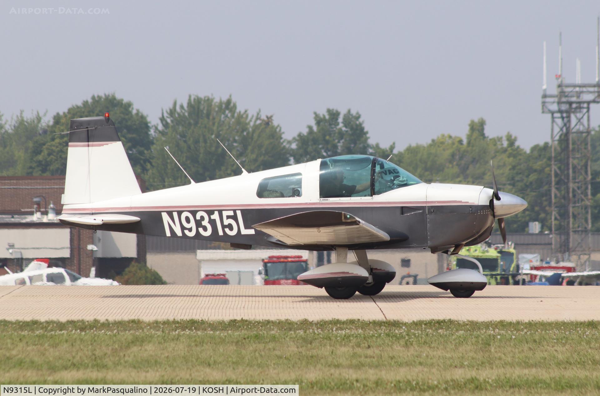 Aircraft N9315L, 1971 American Aviation AA-1A Trainer, c/n AA1A-0015, American Aviation AA-1A, at KOSH, photo by MarkPasqualino