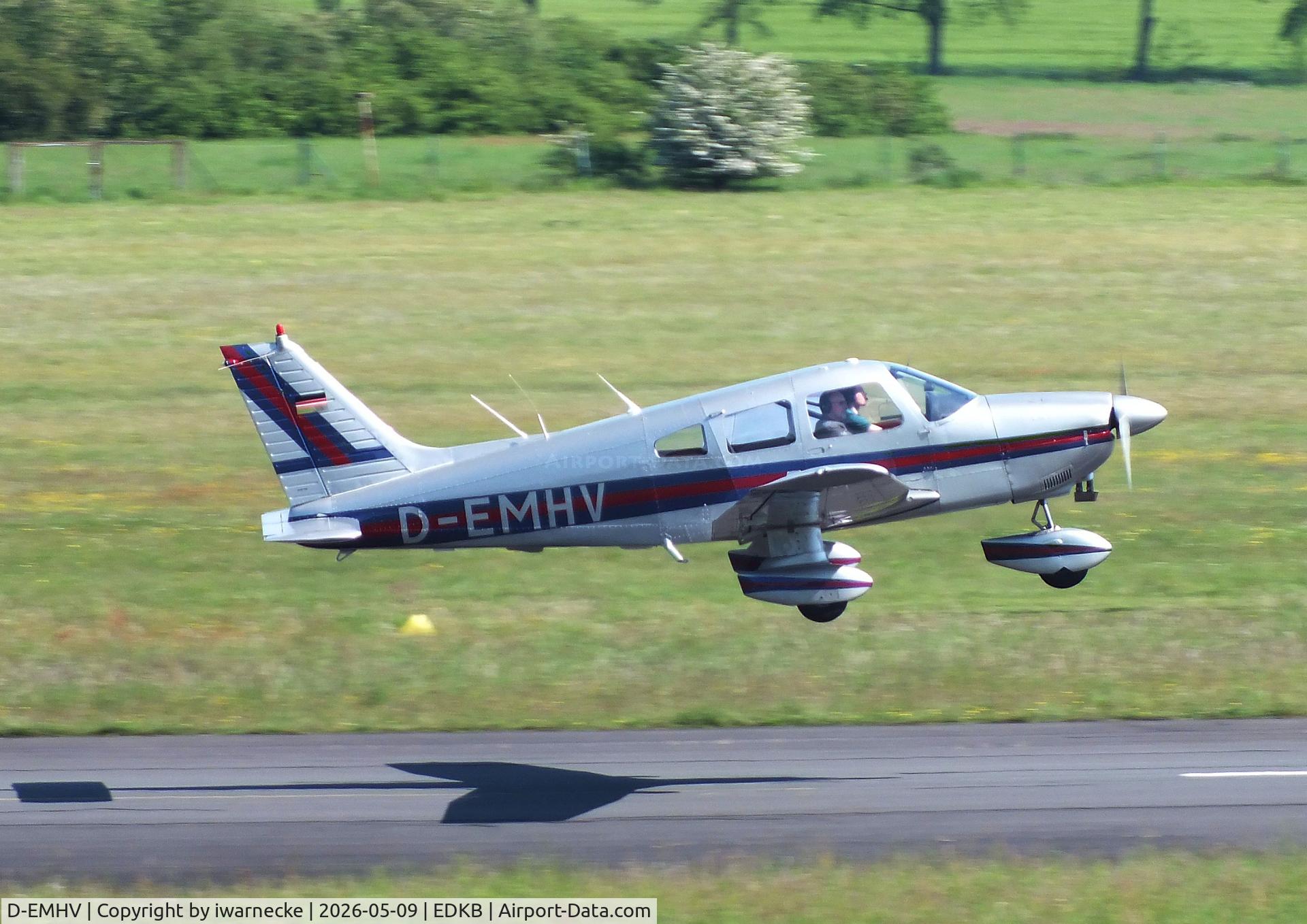 Aircraft D-EMHV, 1978 Piper PA-28-181 Archer II, c/n 28-7990253, Piper PA-28-181 Archer II at Bonn-Hangelar airfield '2605, at EDKB, photo by iwarnecke
