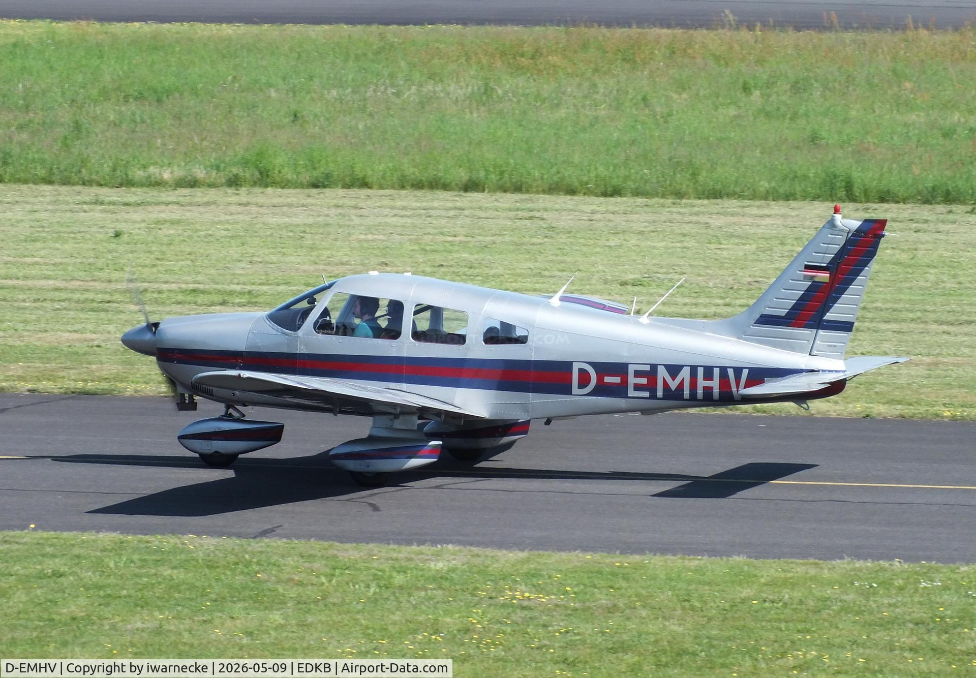 Aircraft D-EMHV, 1978 Piper PA-28-181 Archer II, c/n 28-7990253, Piper PA-28-181 Archer II at Bonn-Hangelar airfield '2605, at EDKB, photo by iwarnecke